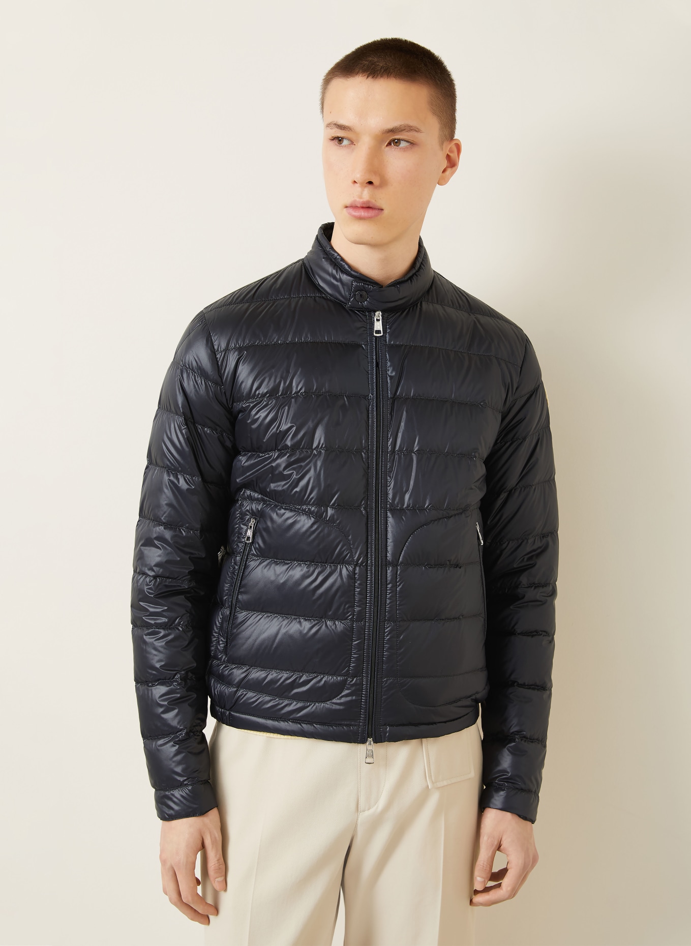 MONCLER Lightweight-Daunenjacke ACORUS: DUNKELBLAU