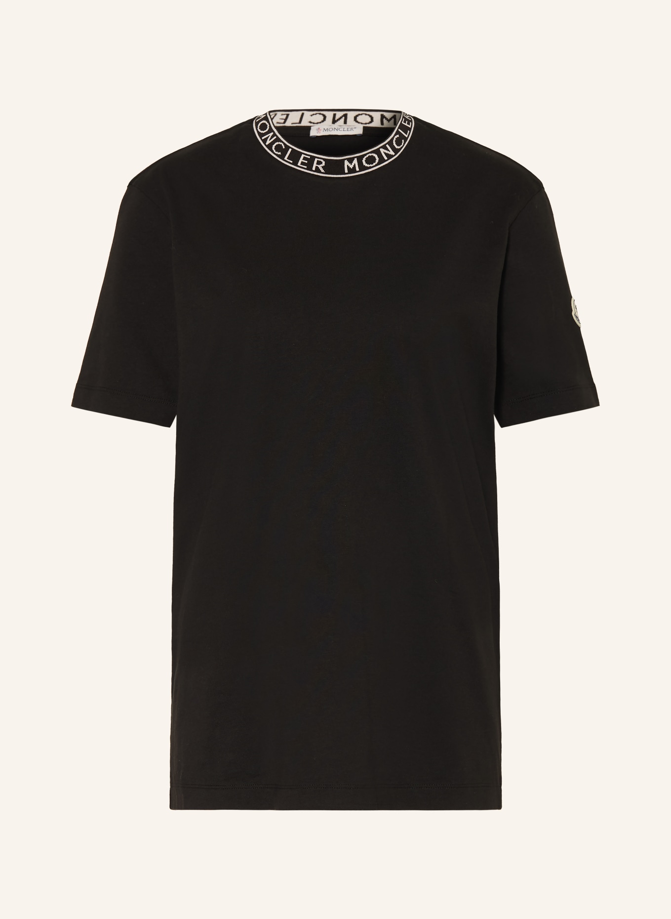 MONCLER T-Shirt: SCHWARZ