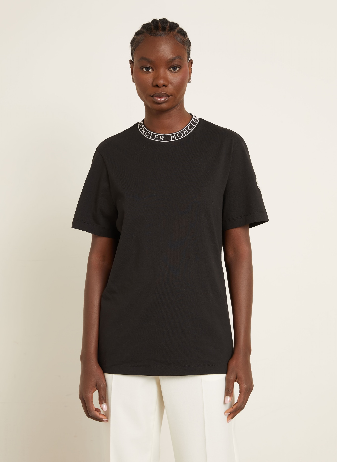MONCLER T-Shirt: SCHWARZ