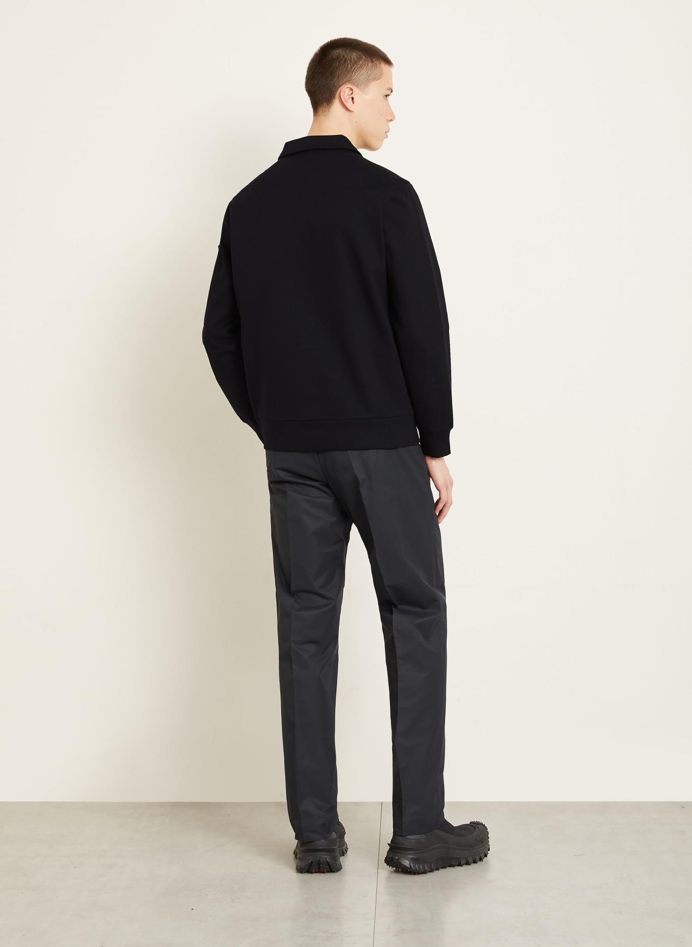 MONCLER Sweat-Troyer: DUNKELBLAU