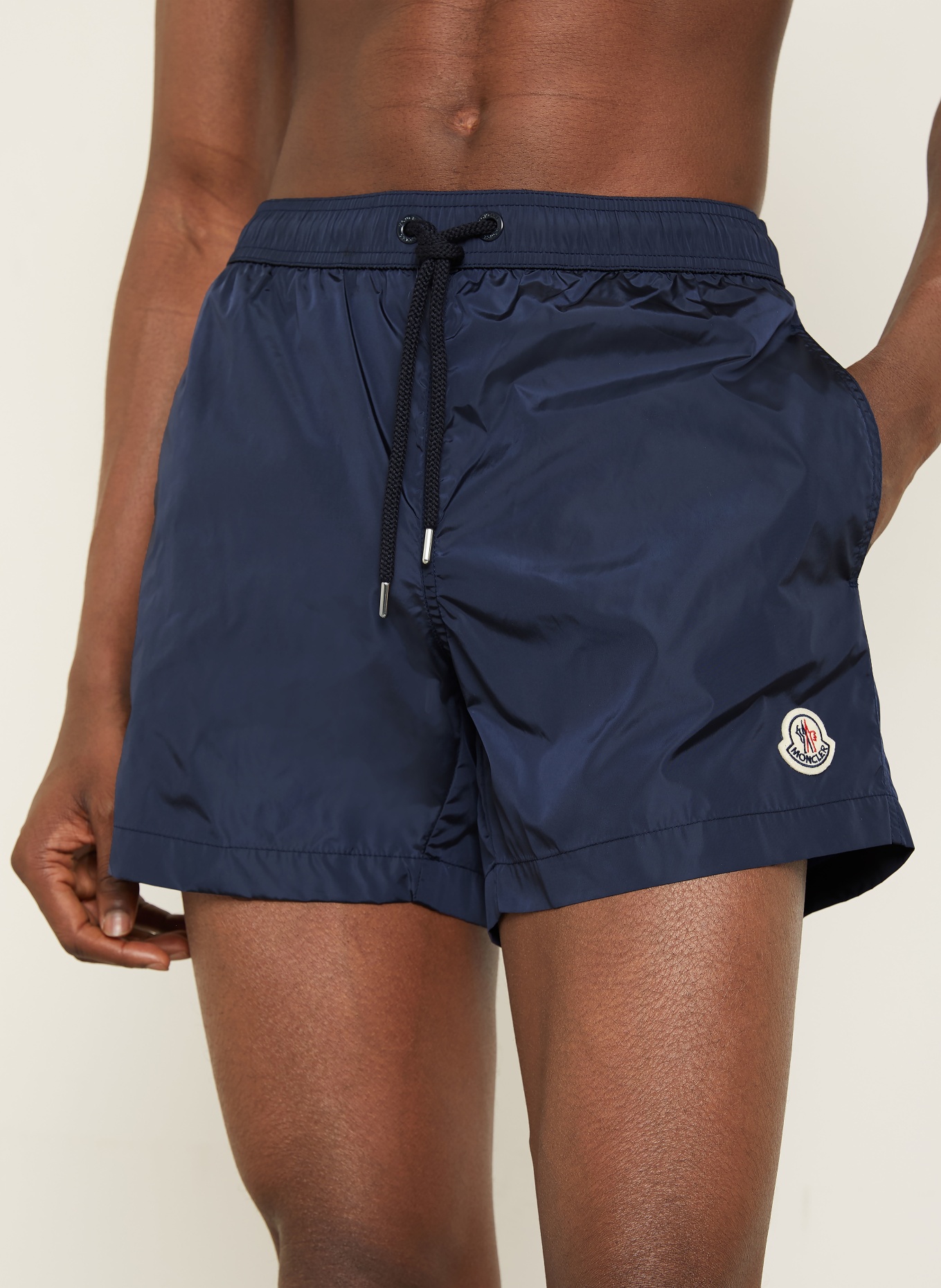 MONCLER Badeshorts: DUNKELBLAU
