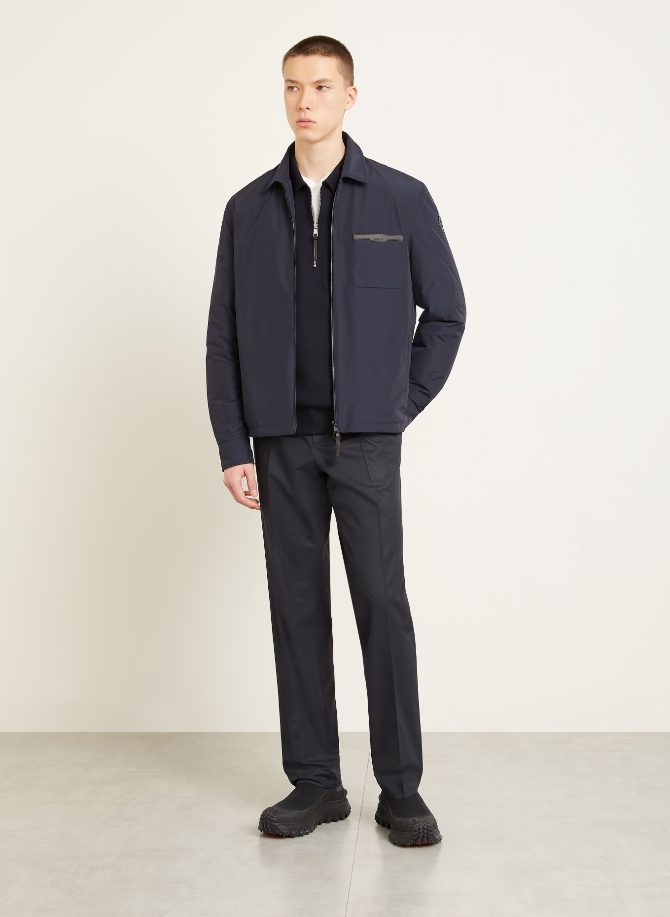 MONCLER Hose Slim Fit: DUNKELBLAU