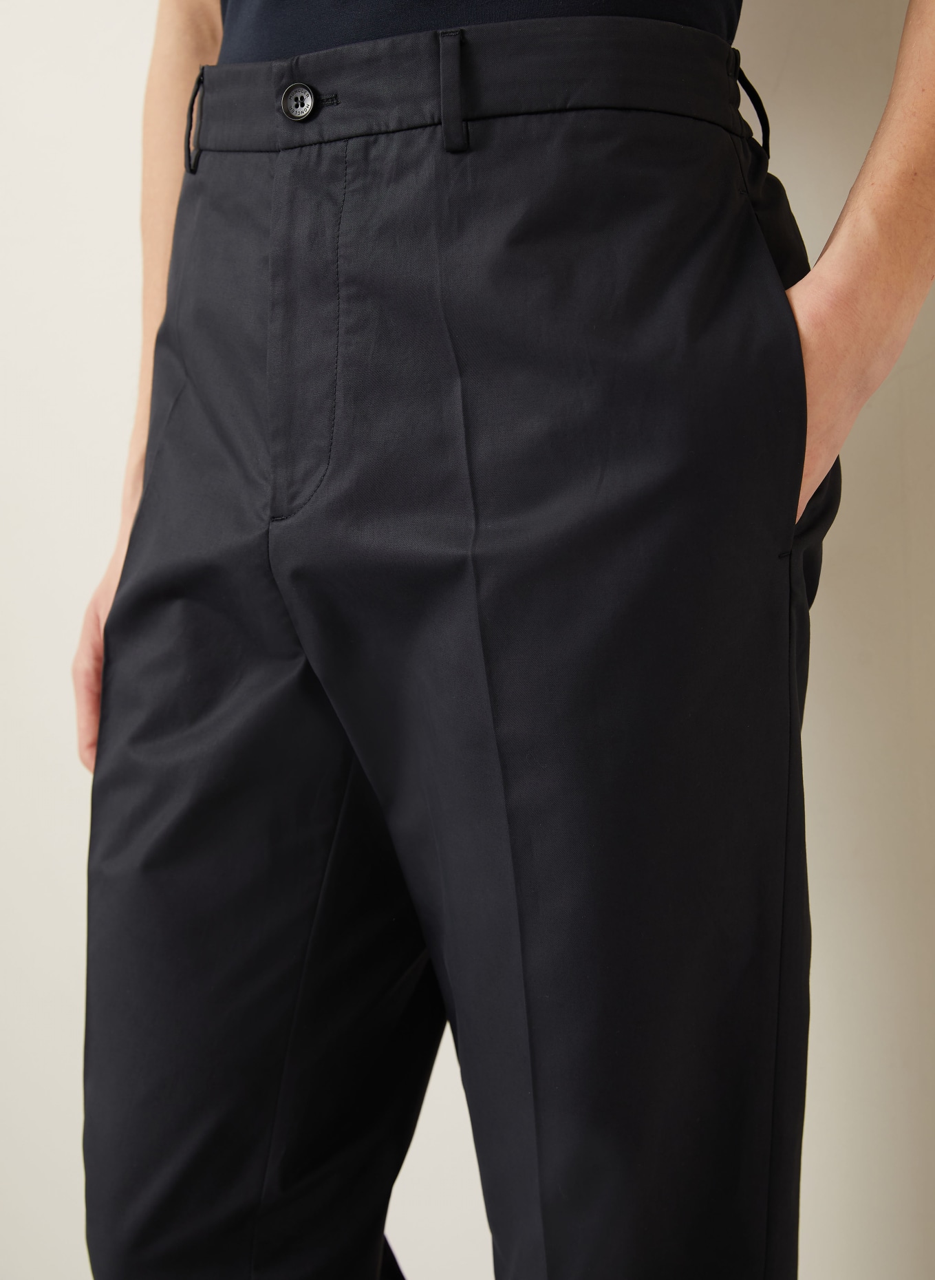 MONCLER Hose Slim Fit: DUNKELBLAU