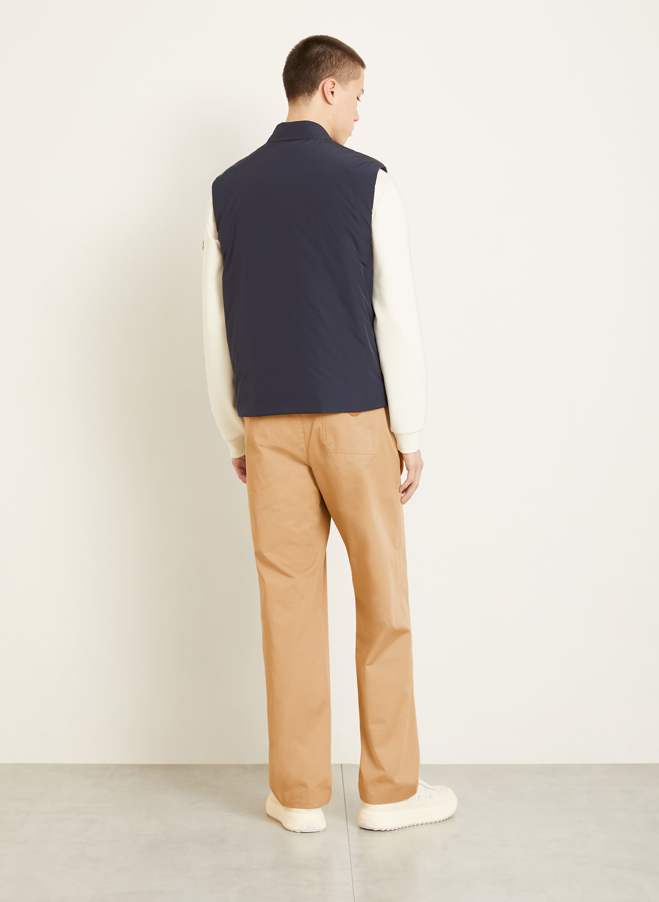 MONCLER Daunenweste SAHEL: DUNKELBLAU