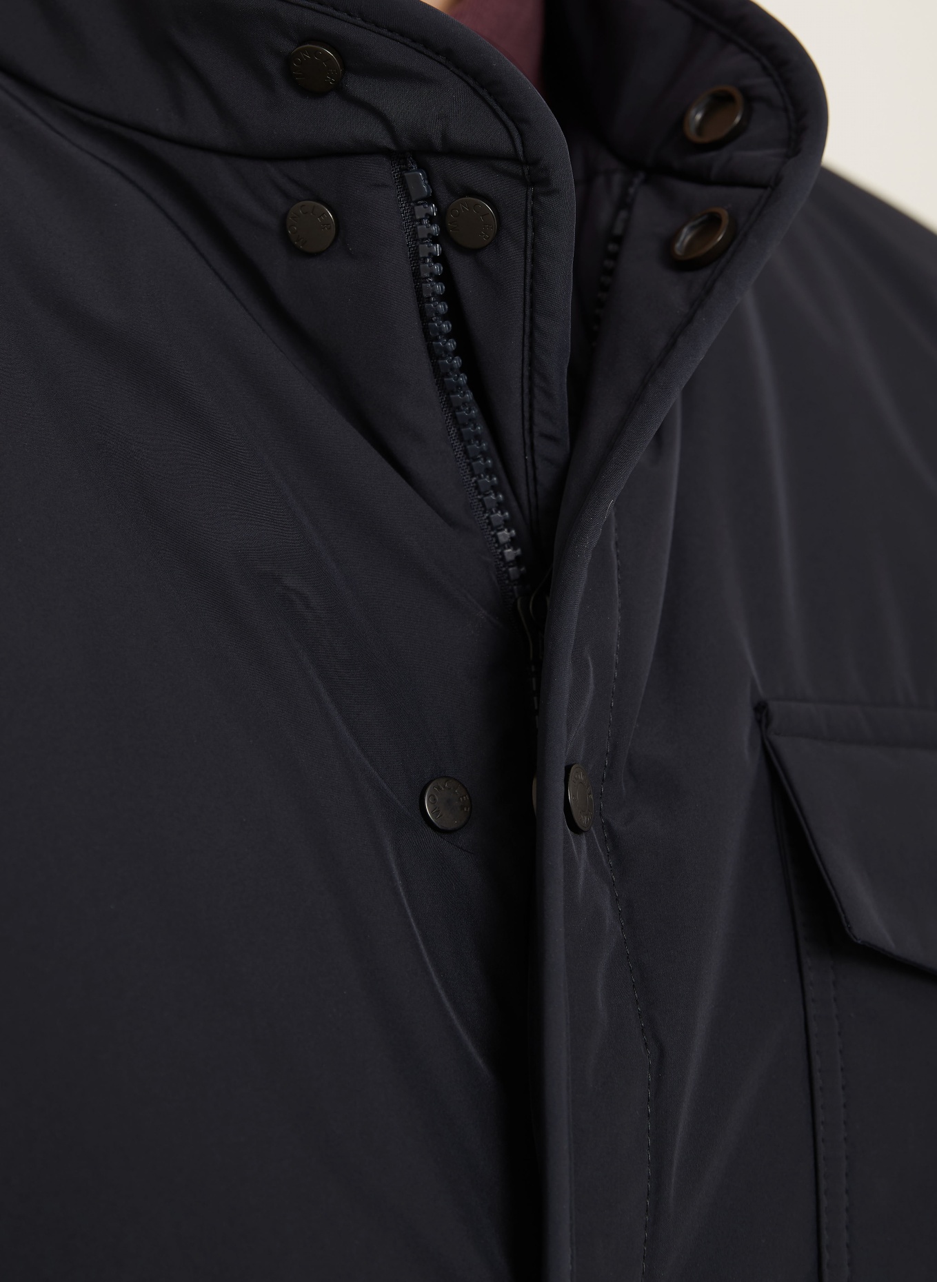 MONCLER Daunenjacke ZONDA: DUNKELBLAU