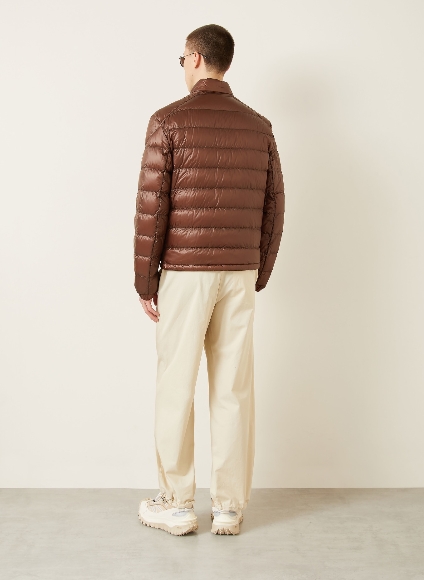 MONCLER Lightweight-Daunenjacke SELVES: BRAUN