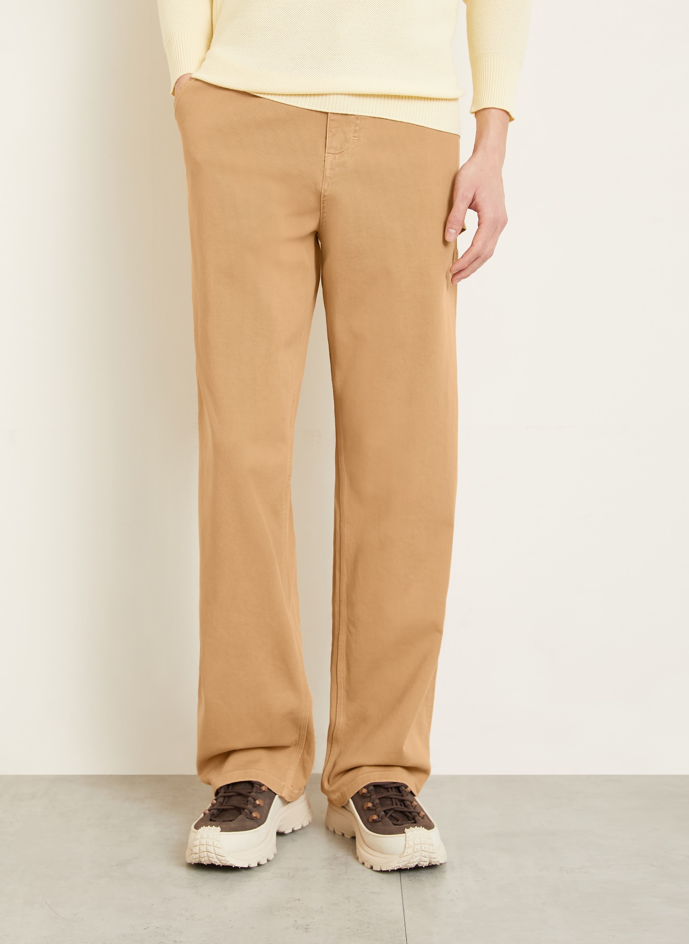 MONCLER Hose Regular Fit: HELLBRAUN