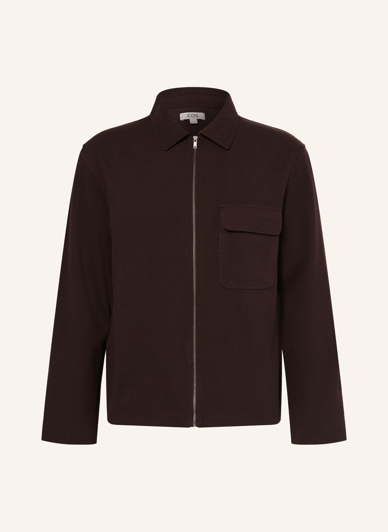 COS Cord-Overjacket: DUNKELBRAUN