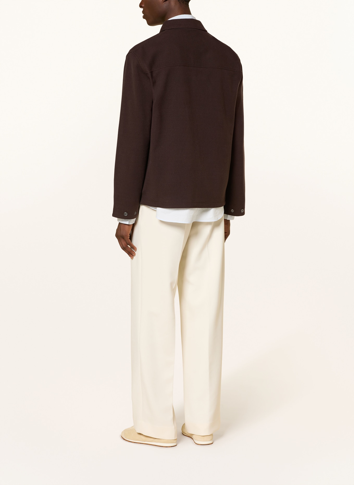 COS Cord-Overjacket: DUNKELBRAUN