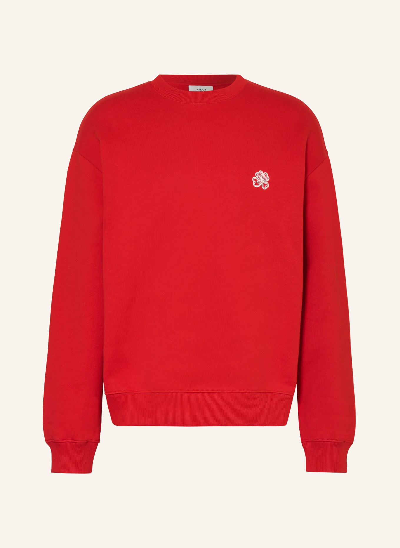 NN.07 Sweatshirt DAVID: ROT