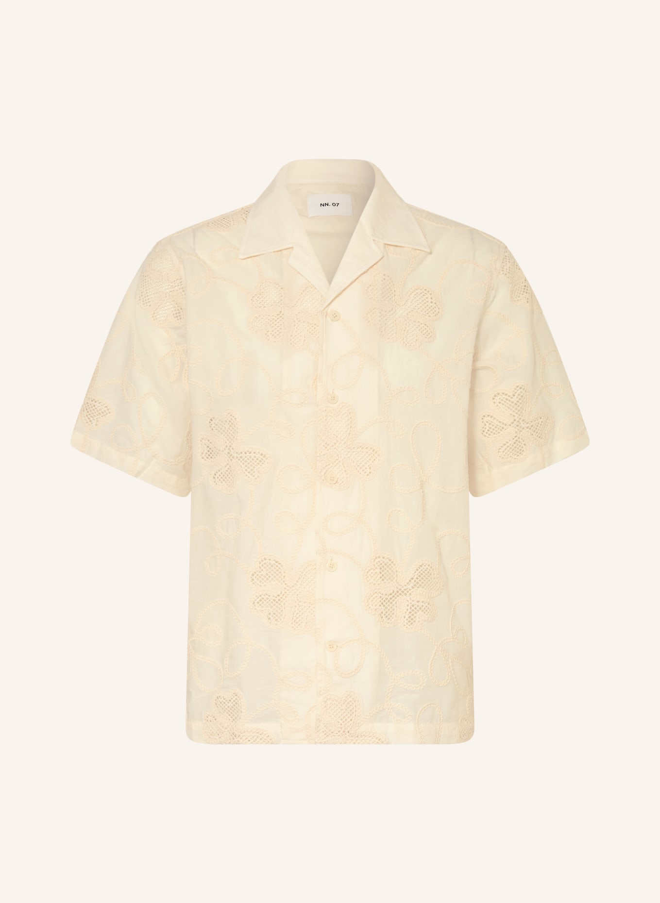 NN.07 Resorthemd BEN Relaxed Fit: BEIGE