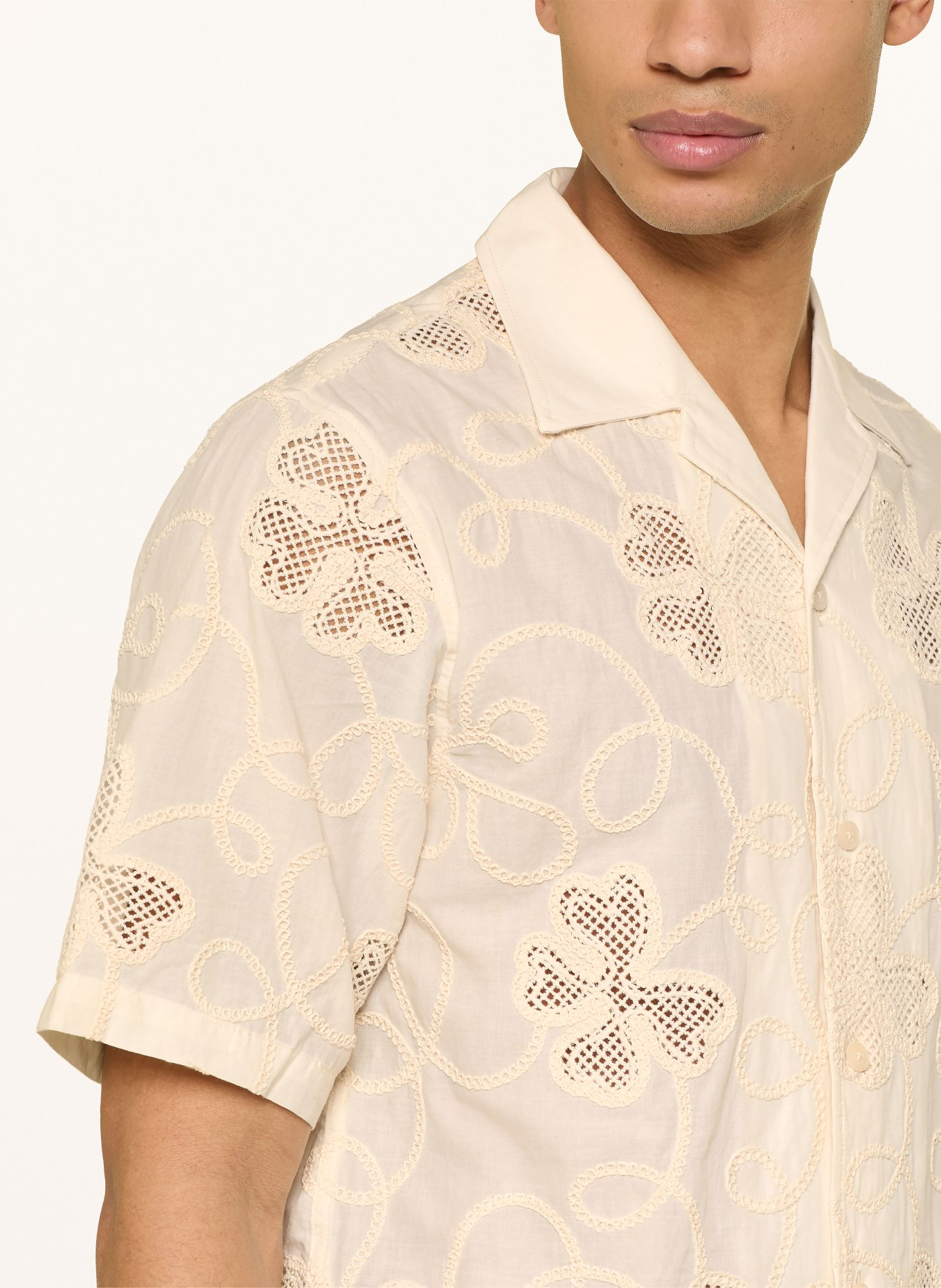 NN.07 Resorthemd BEN Relaxed Fit: BEIGE