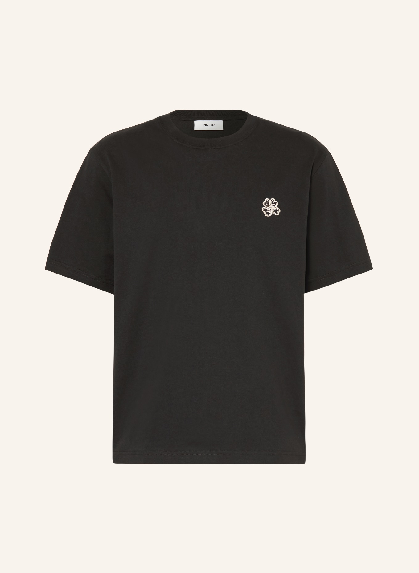 NN.07 T-Shirt JETT: SCHWARZ