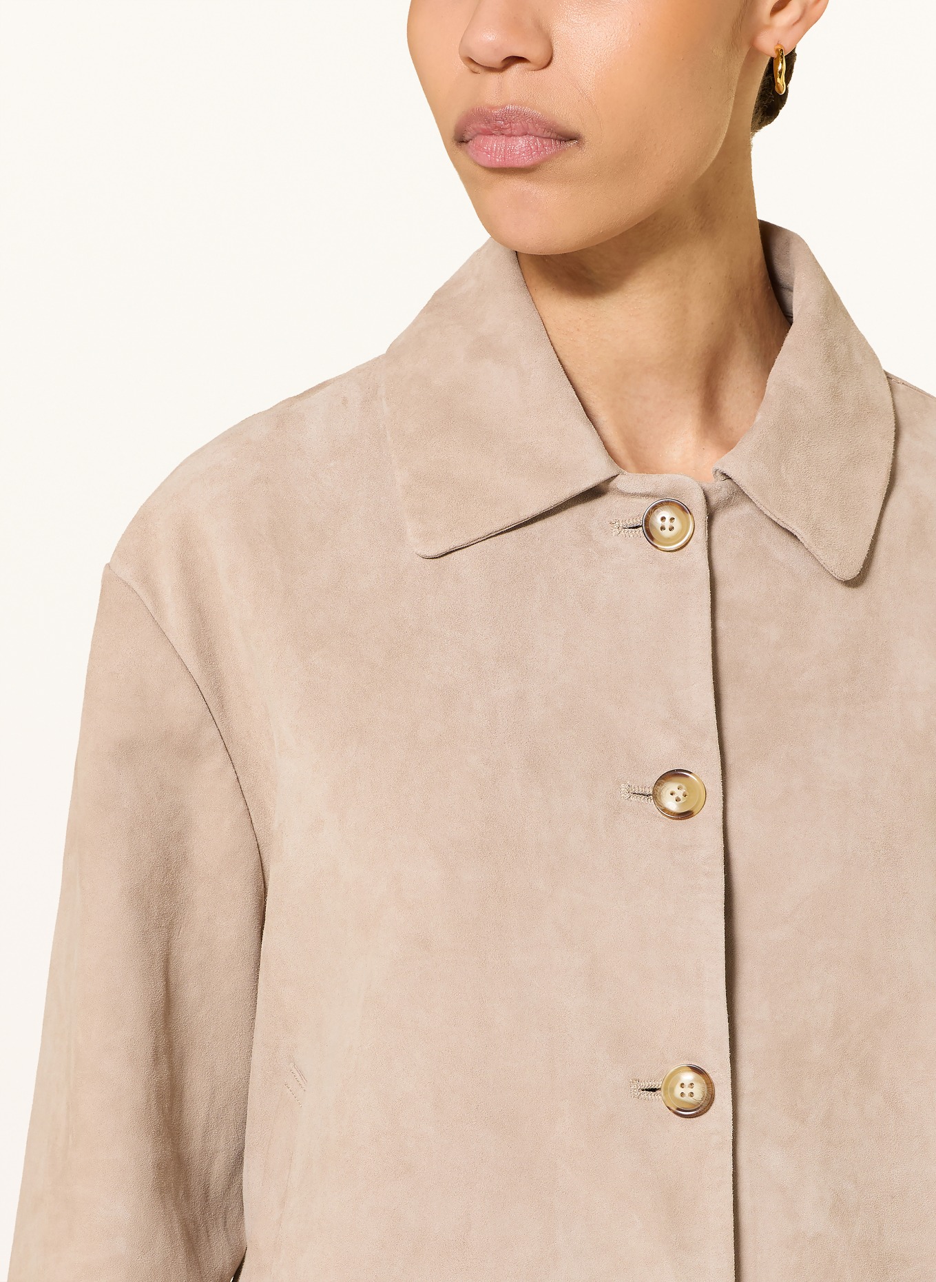 lilienfels Lederjacke: BEIGE