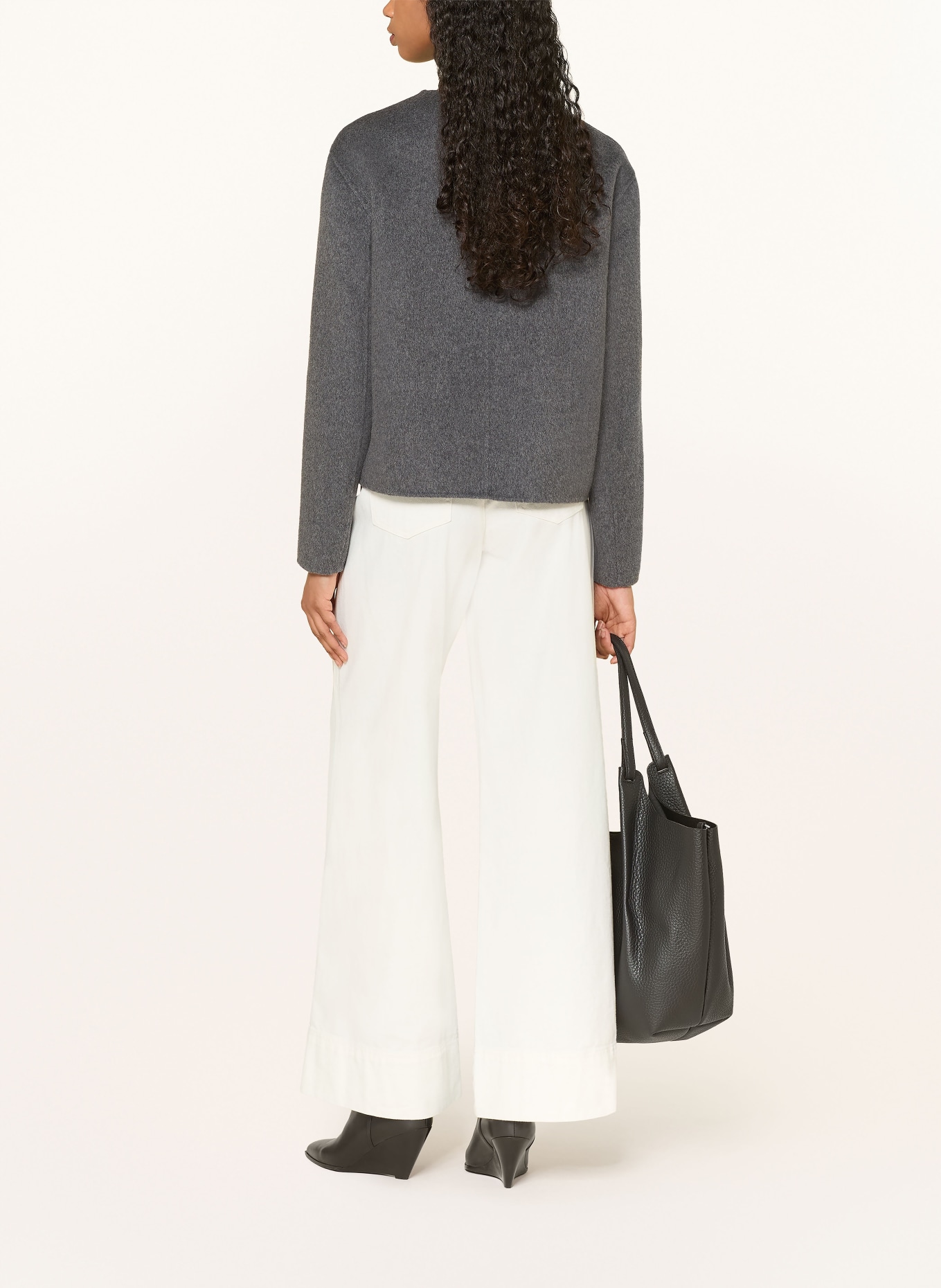 lilienfels Kastenjacke: DUNKELGRAU