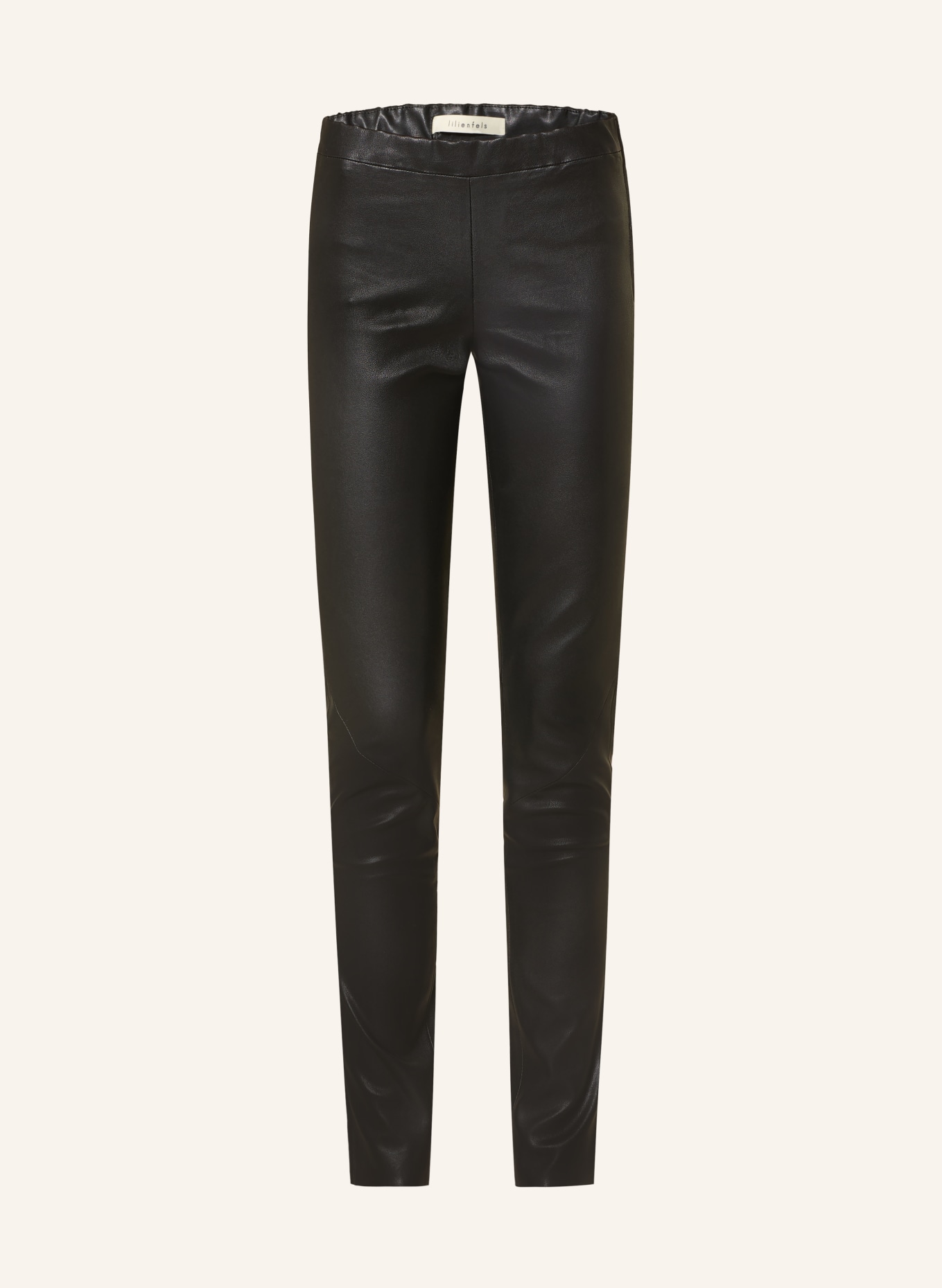 lilienfels leather pants: BLACK