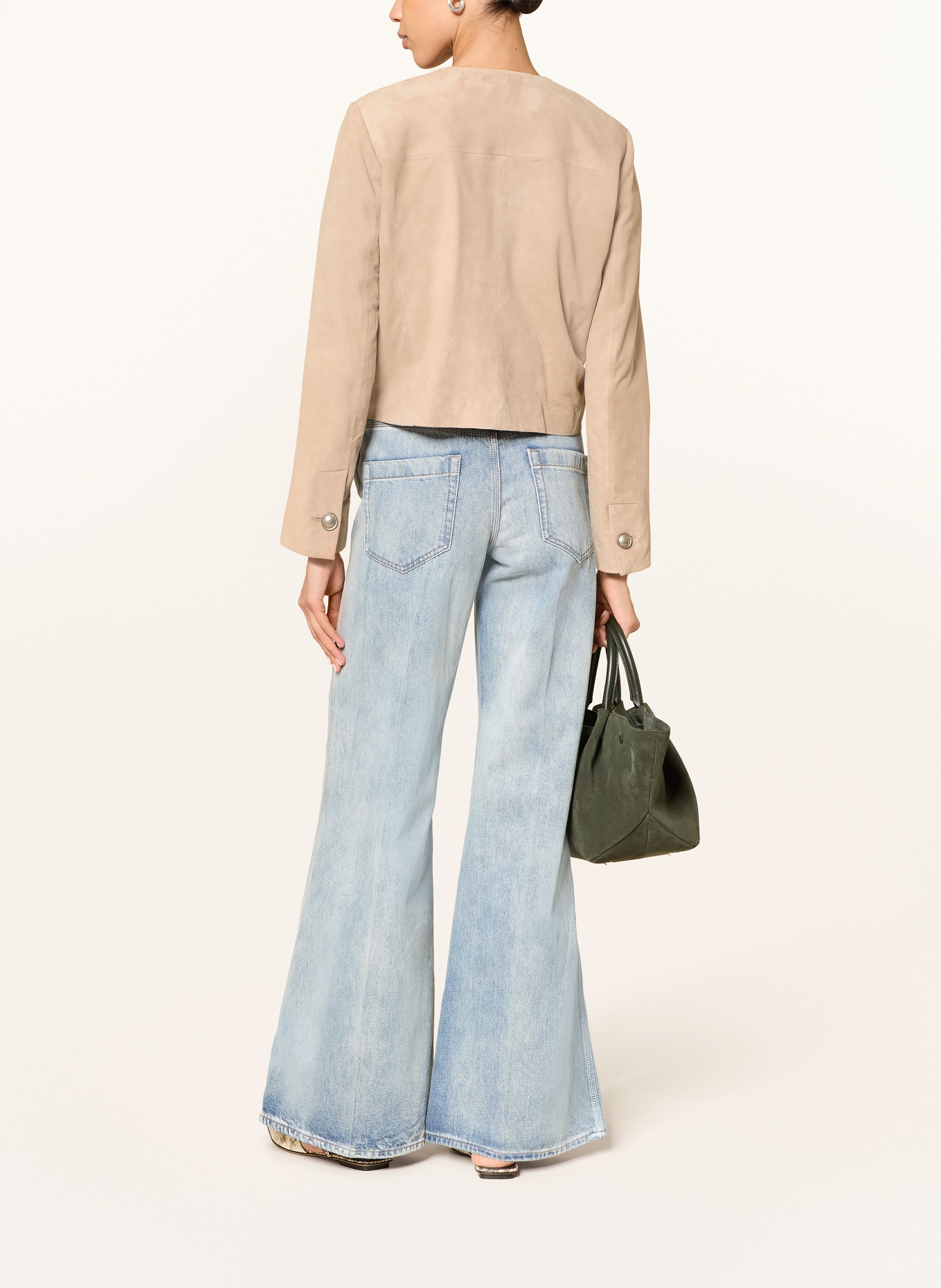 lilienfels kožená bunda: BÉŽOVÁ