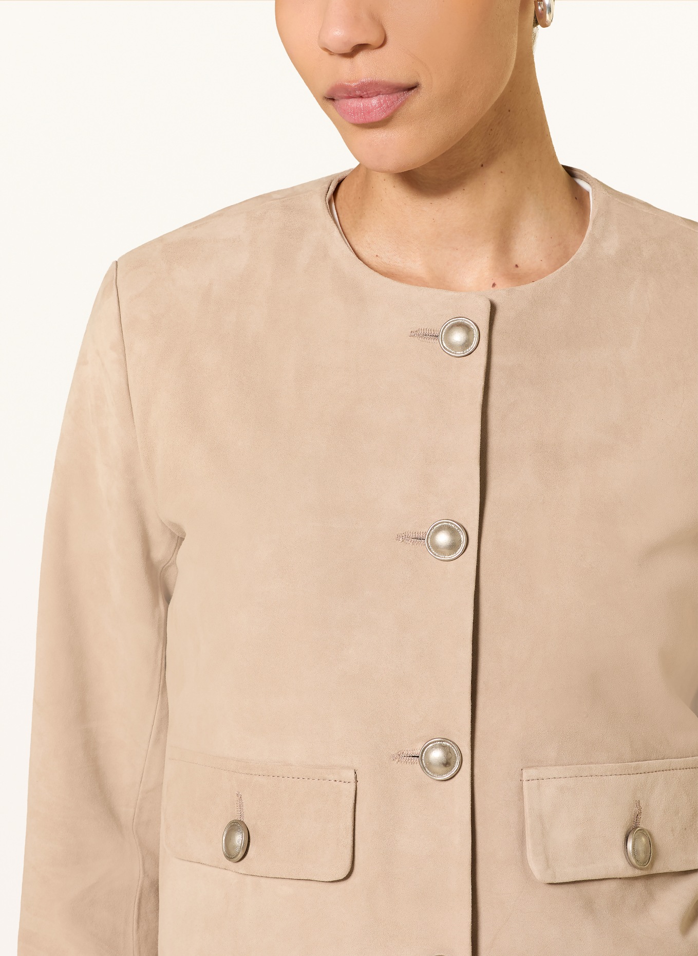 lilienfels kožená bunda: BÉŽOVÁ