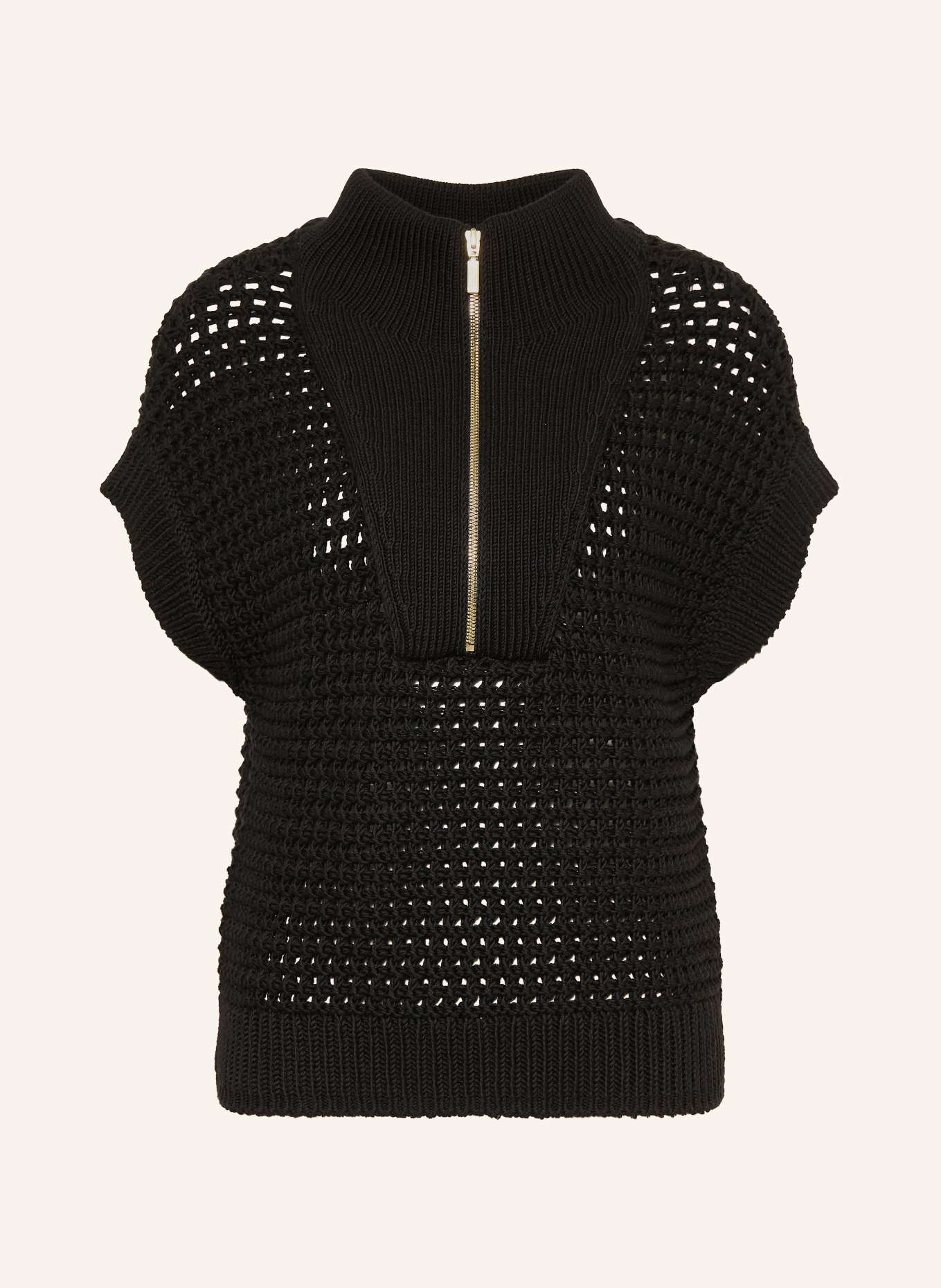 BARBOUR INTERNATIONAL Strickshirt NIAMH: SCHWARZ