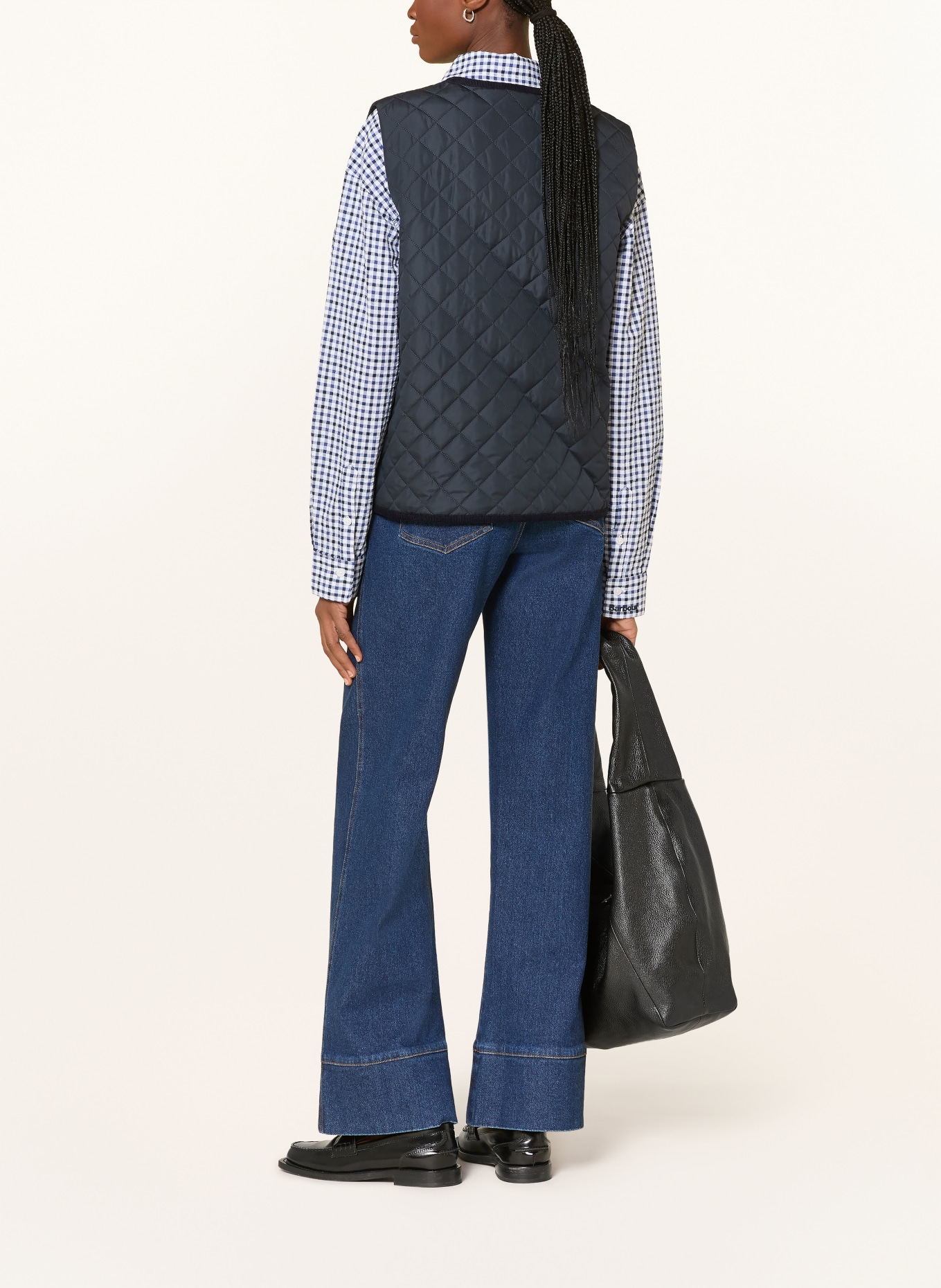 Barbour Steppweste THULBY: DUNKELBLAU