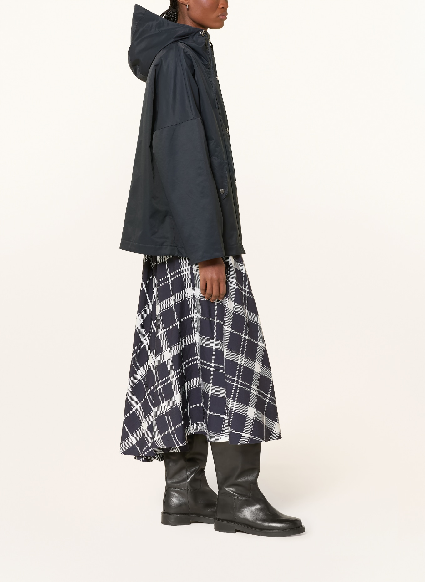 Barbour Jacke KINGSWOOD: DUNKELBLAU