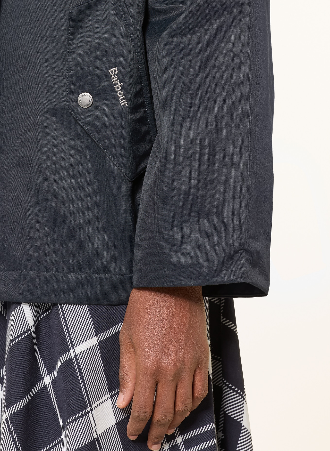 Barbour Jacke KINGSWOOD: DUNKELBLAU