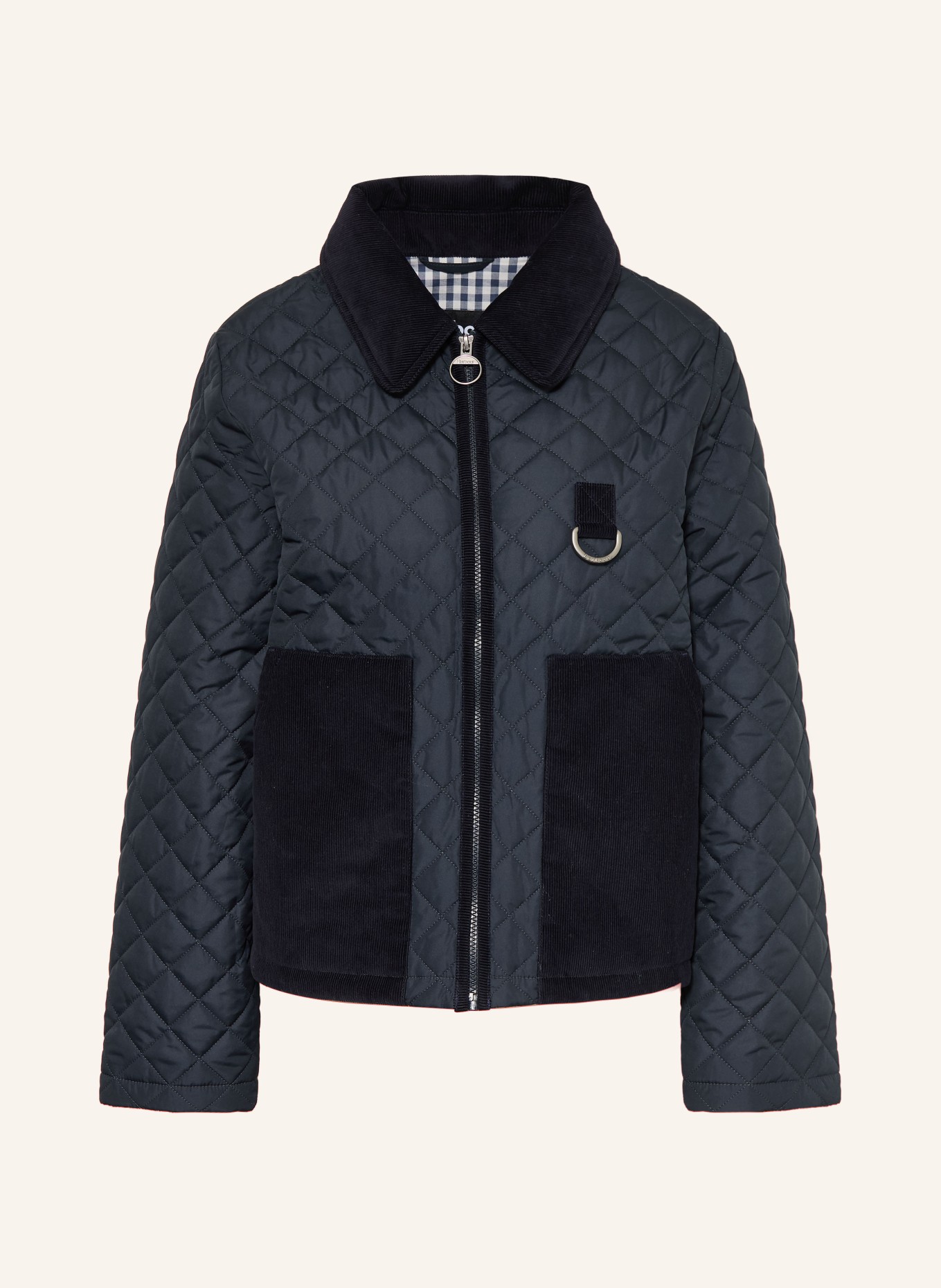 Barbour Steppjacke AYLESBY: DUNKELBLAU