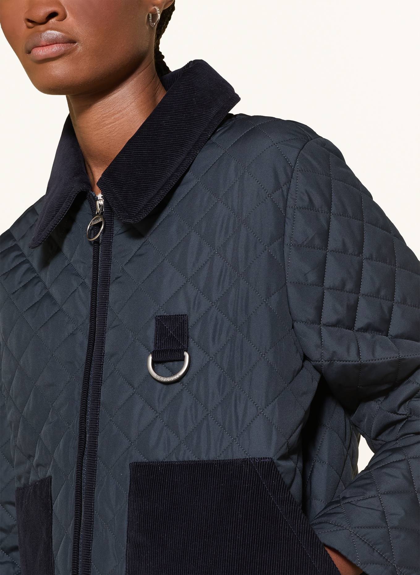 Barbour Steppjacke AYLESBY: DUNKELBLAU