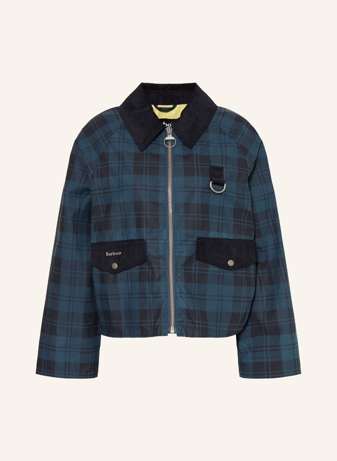 Barbour Jacke BAITON: BLAU / DUNKELBLAU