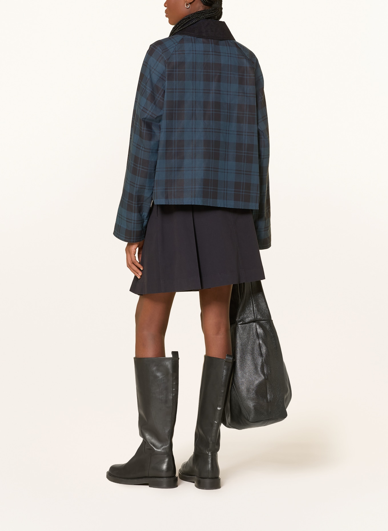 Barbour Jacke BAITON: BLAU / DUNKELBLAU