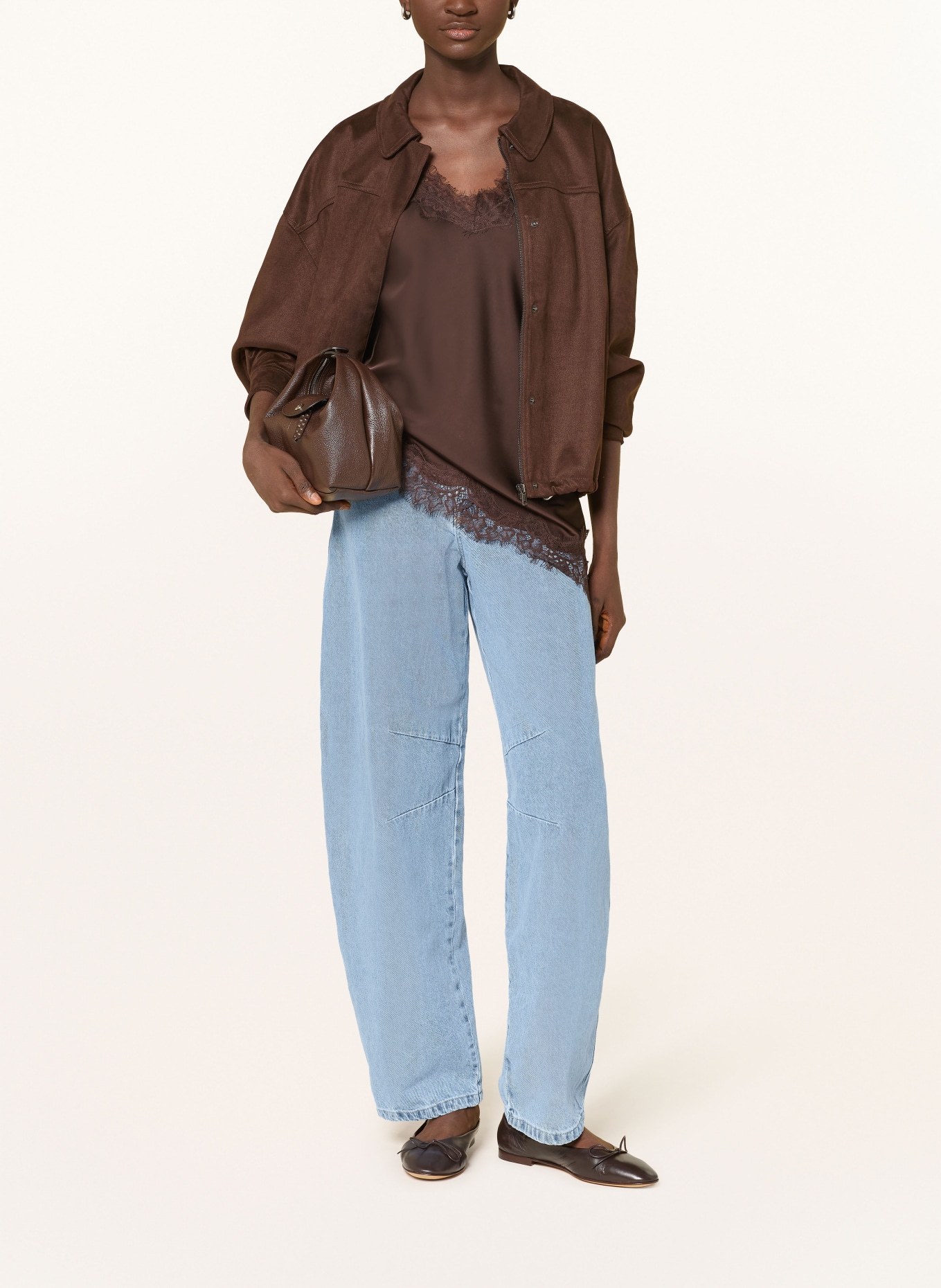 NEO NOIR Barrel Jeans ALANNAH D: 527 Stonewash