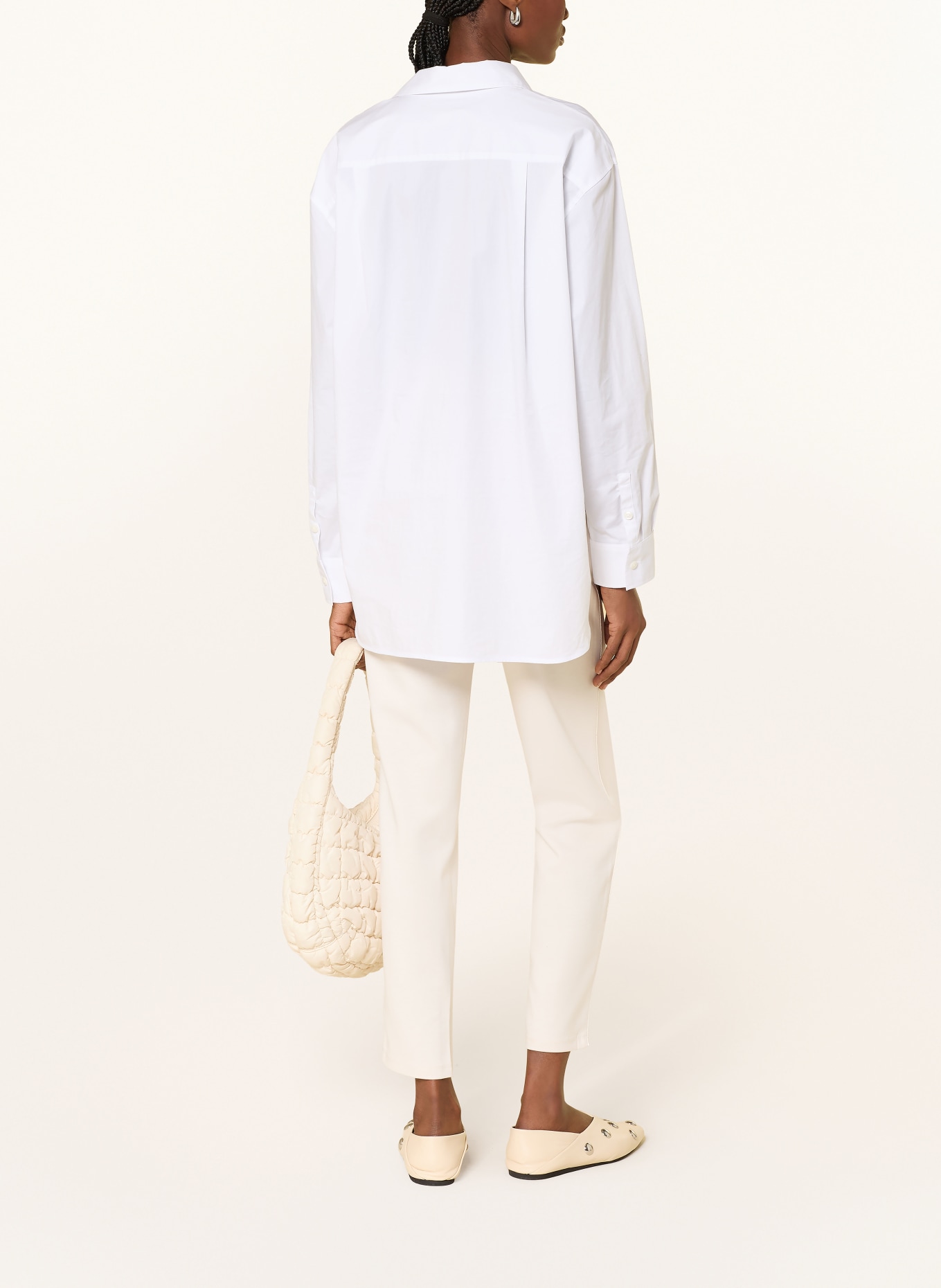 monari Sweatpants with rhinestones: CREAM