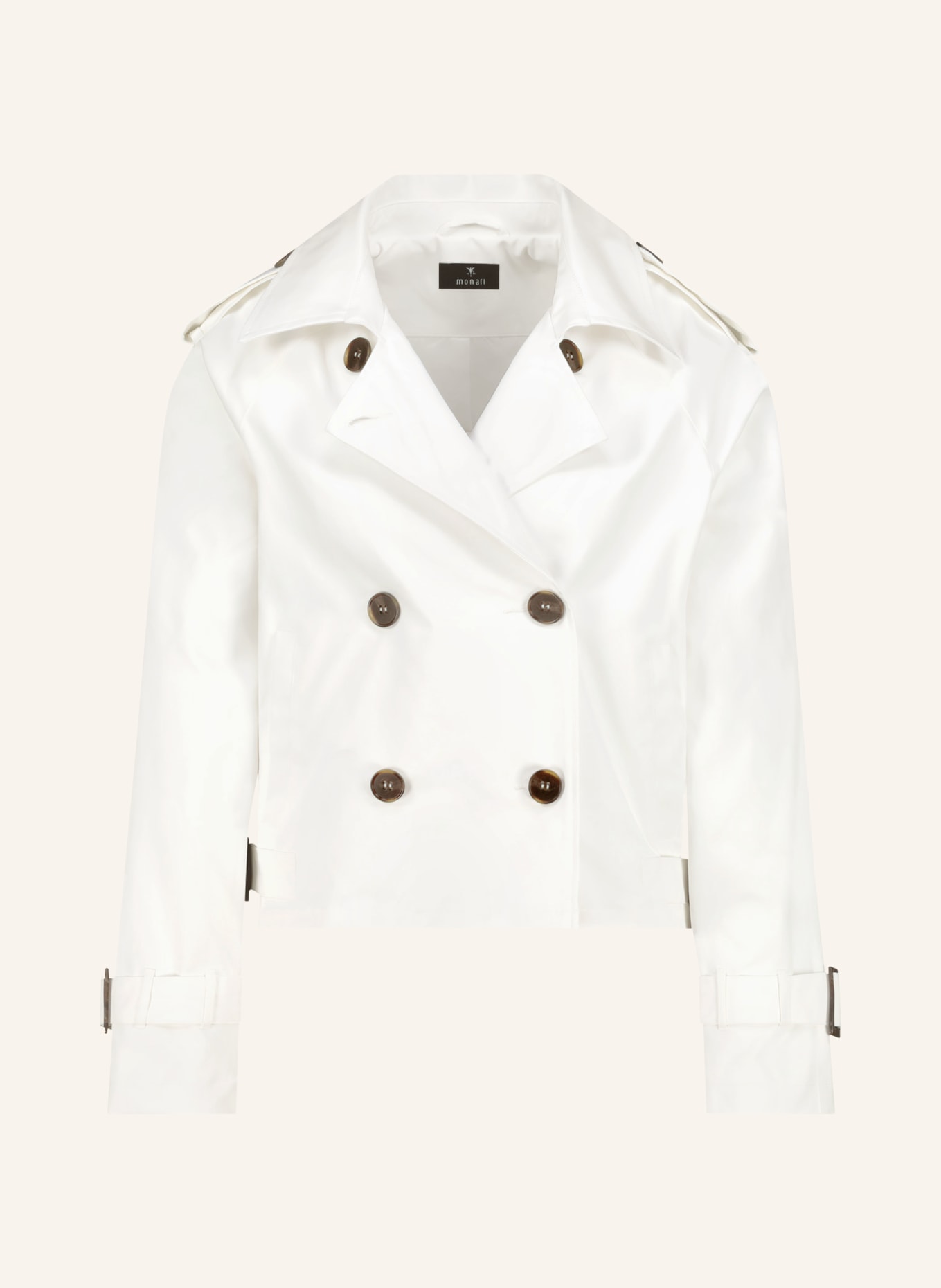 monari Trench-Jacke: WEISS
