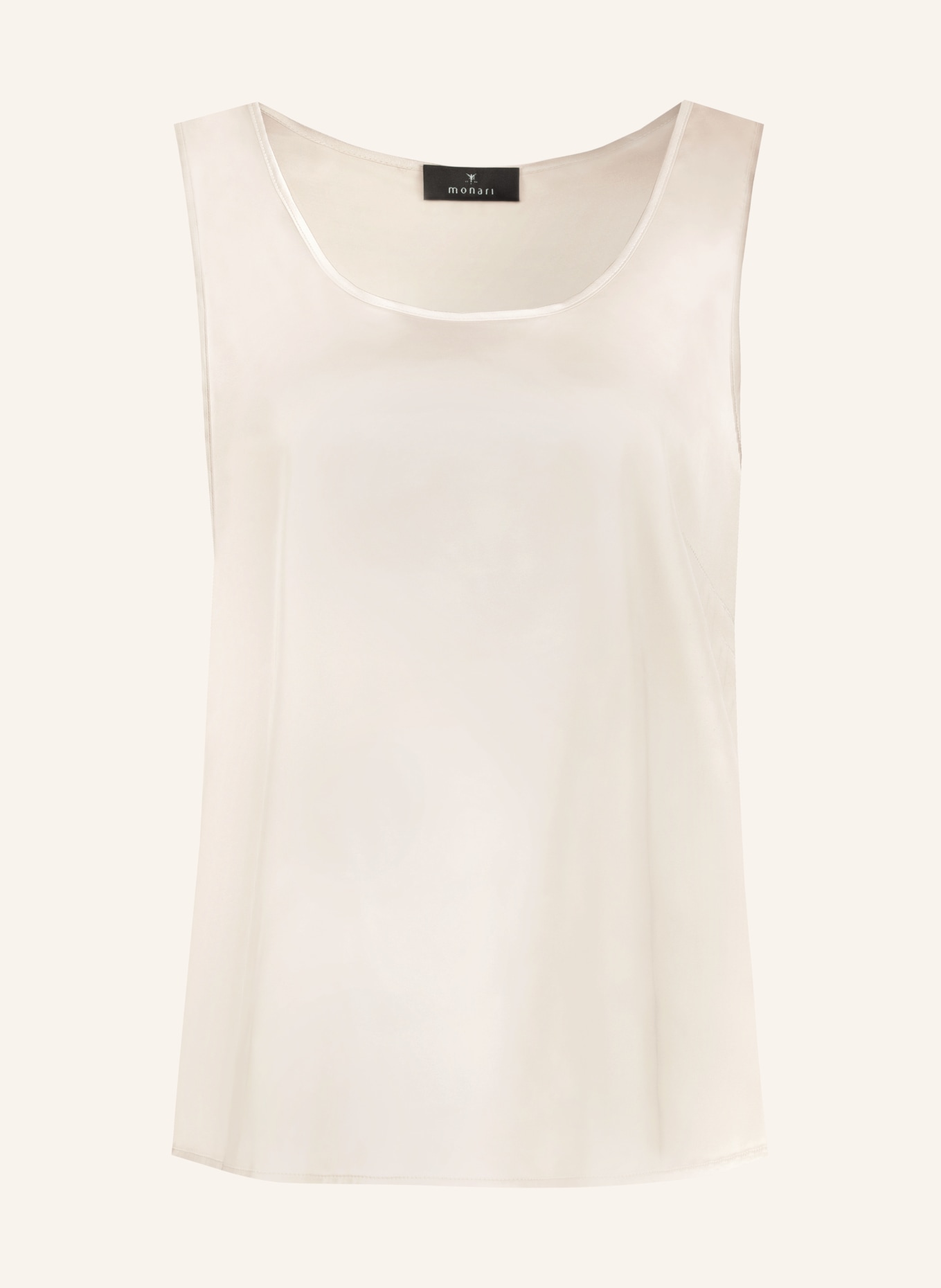 monari Haut en satin: CRÈME