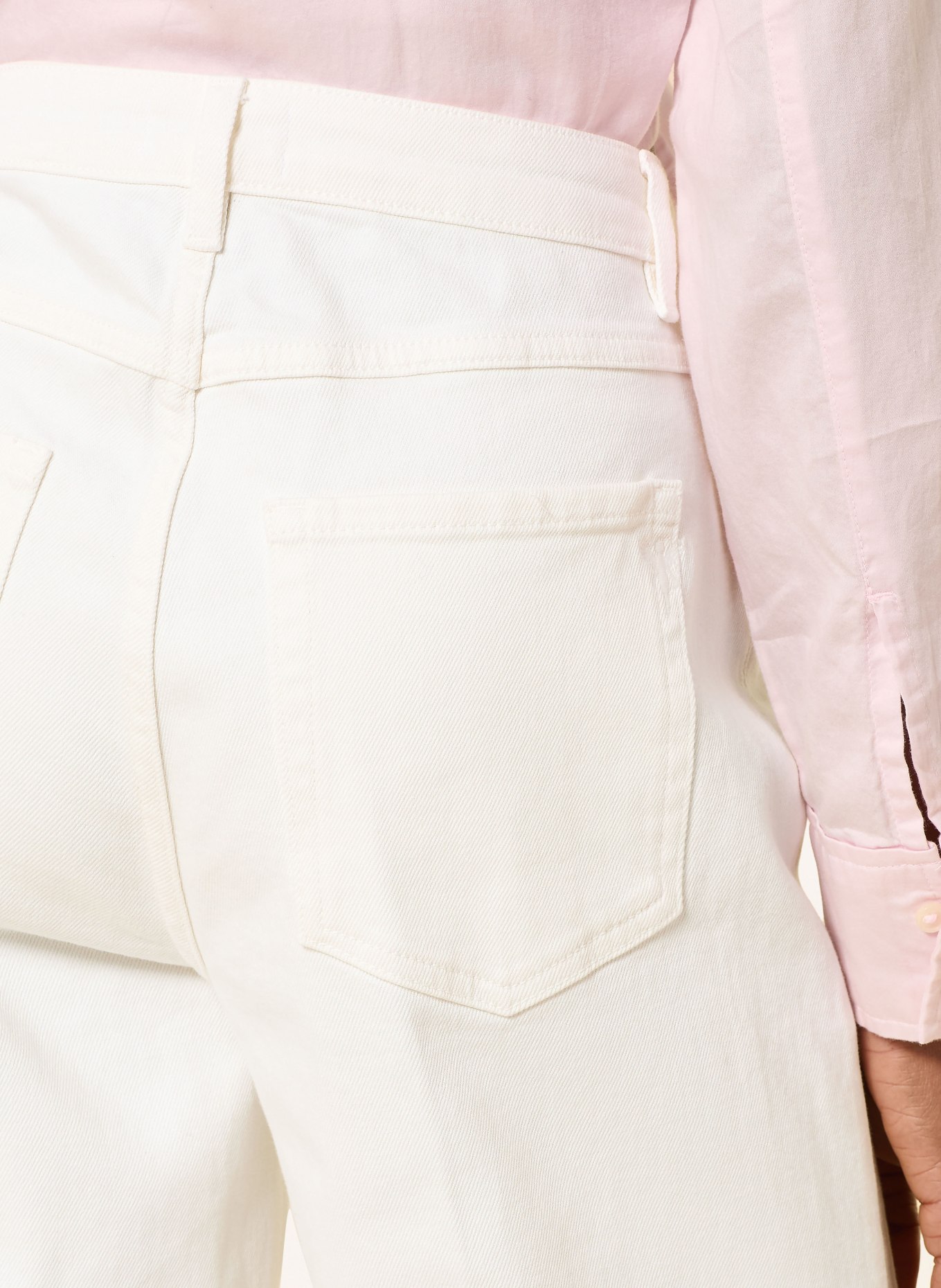 monari Wide Leg Jeans: 102 off-white