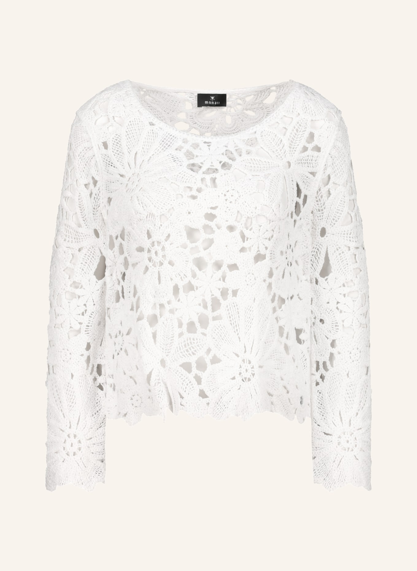 monari Pullover: WEISS