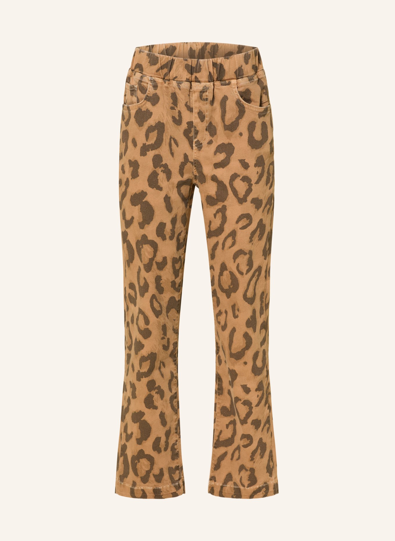 monari Pantalon 7/8: COGNAC / MARRON FONCÉ