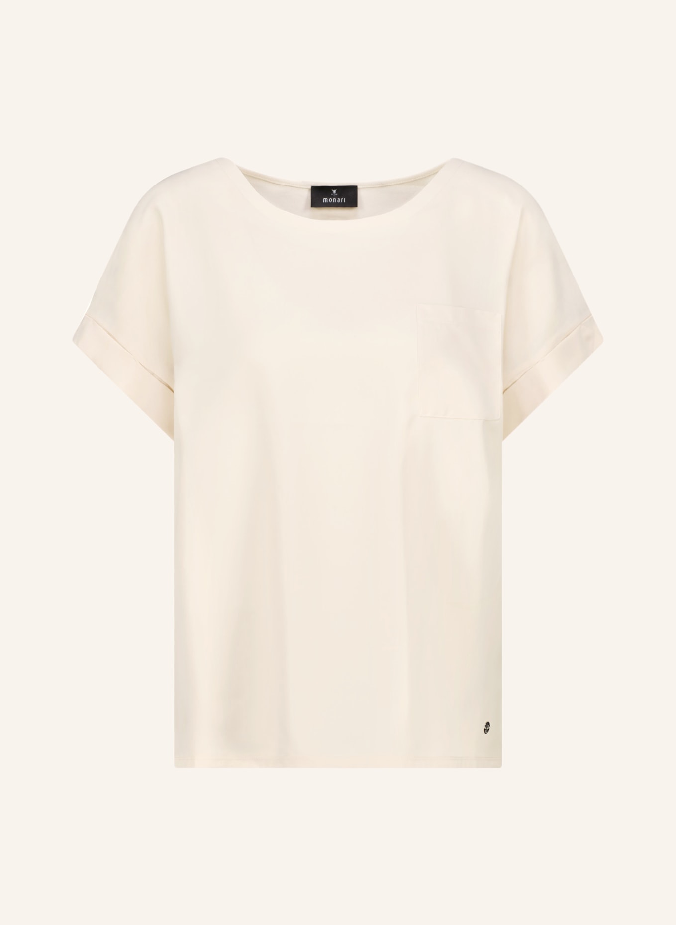 monari Blouse shirt in a mix of materials: CREAM