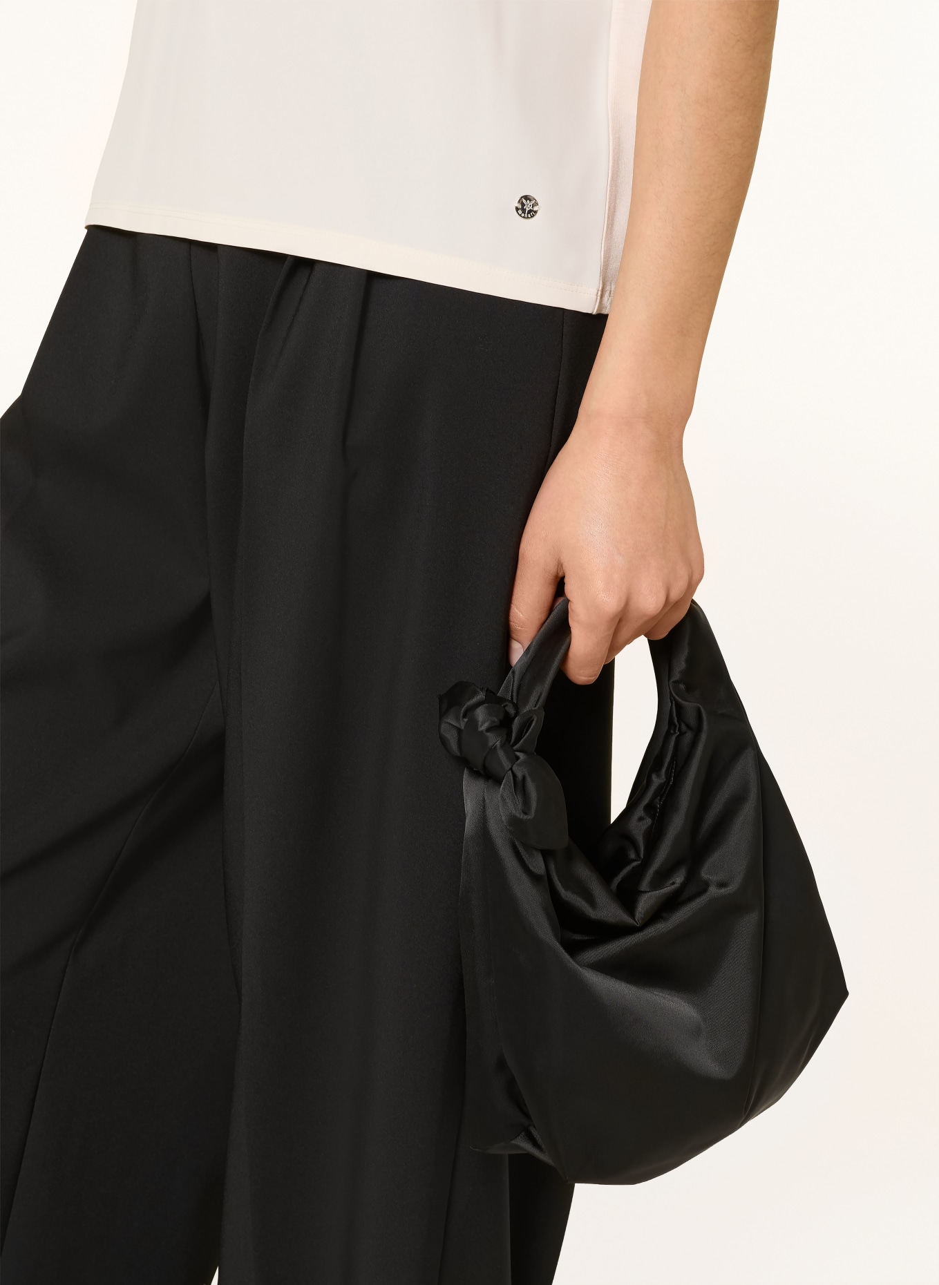 monari Blouse shirt in a mix of materials: CREAM