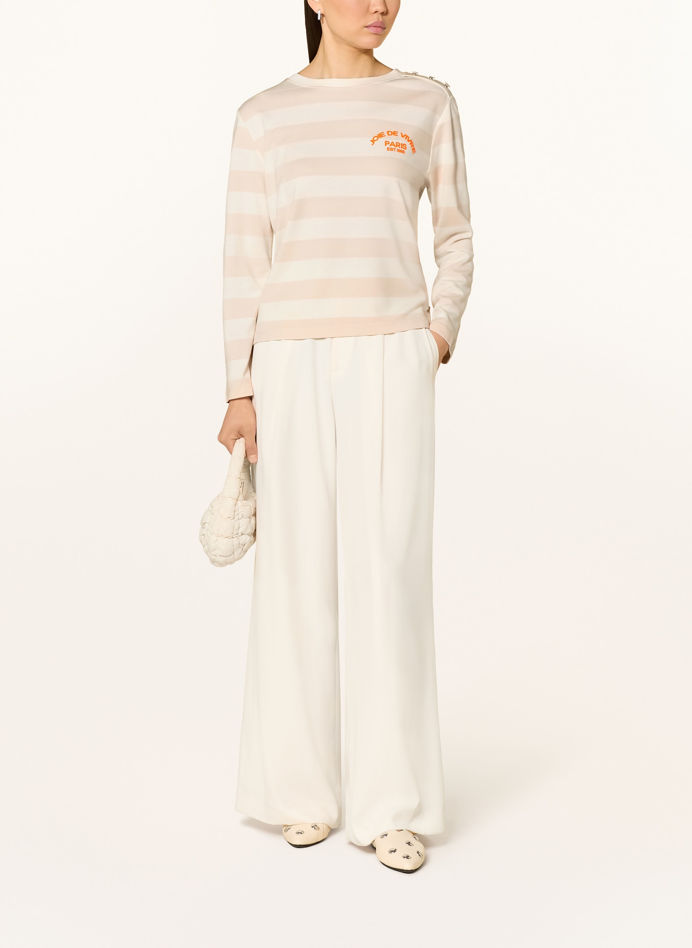 monari sweatshirt: CREAM / BEIGE / ORANGE