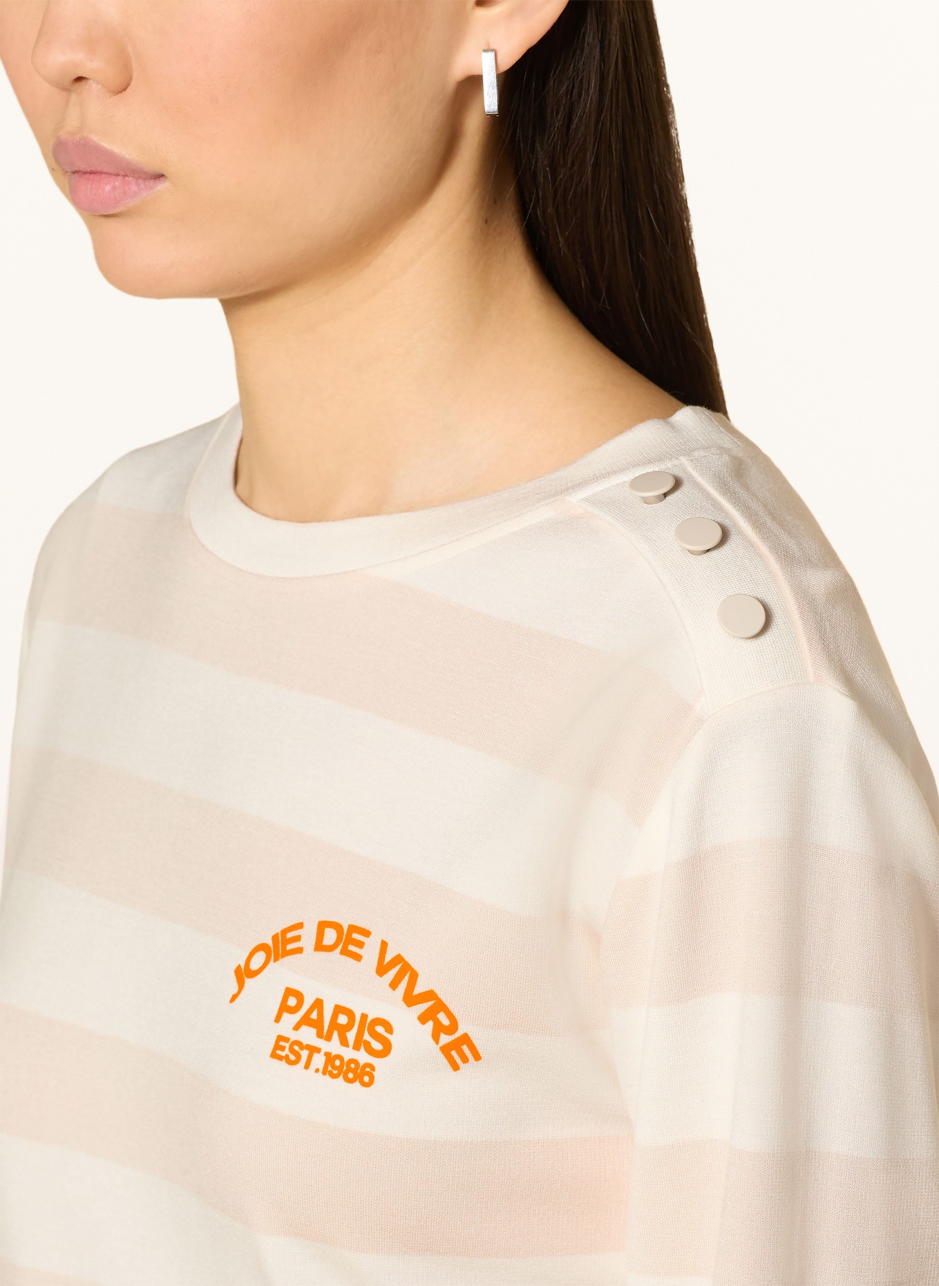 monari sweatshirt: CREAM / BEIGE / ORANGE