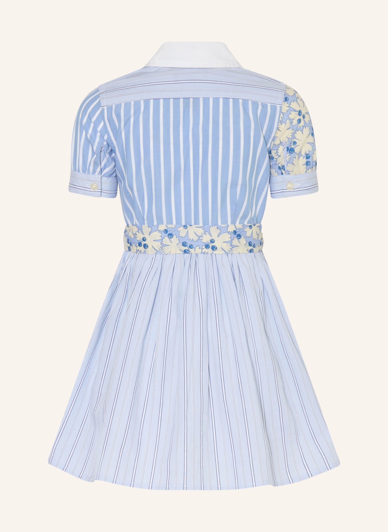 POLO RALPH LAUREN Kleid: BLAU / WEISS