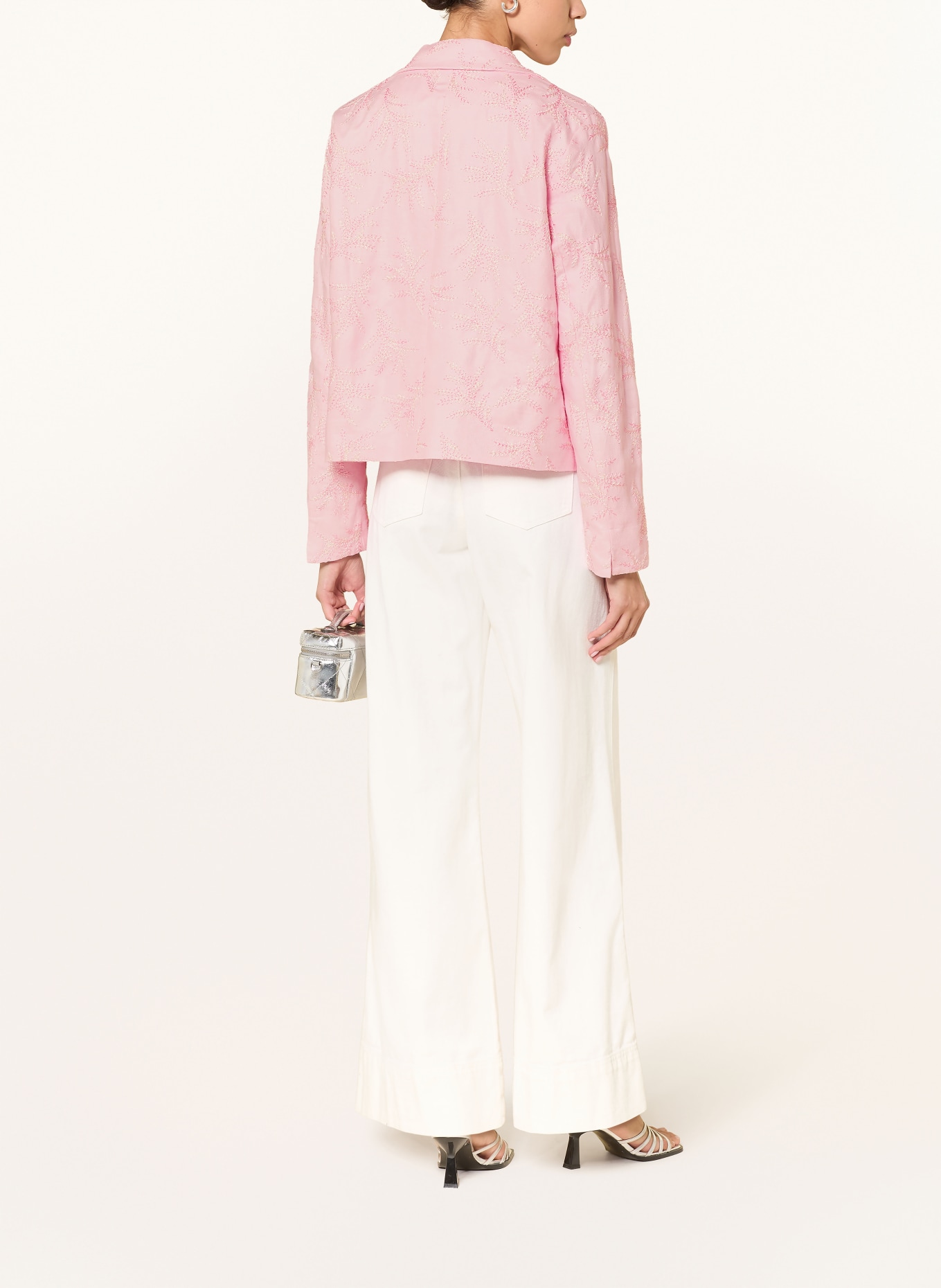 lilienfels Blazer en lin: ROSÉ