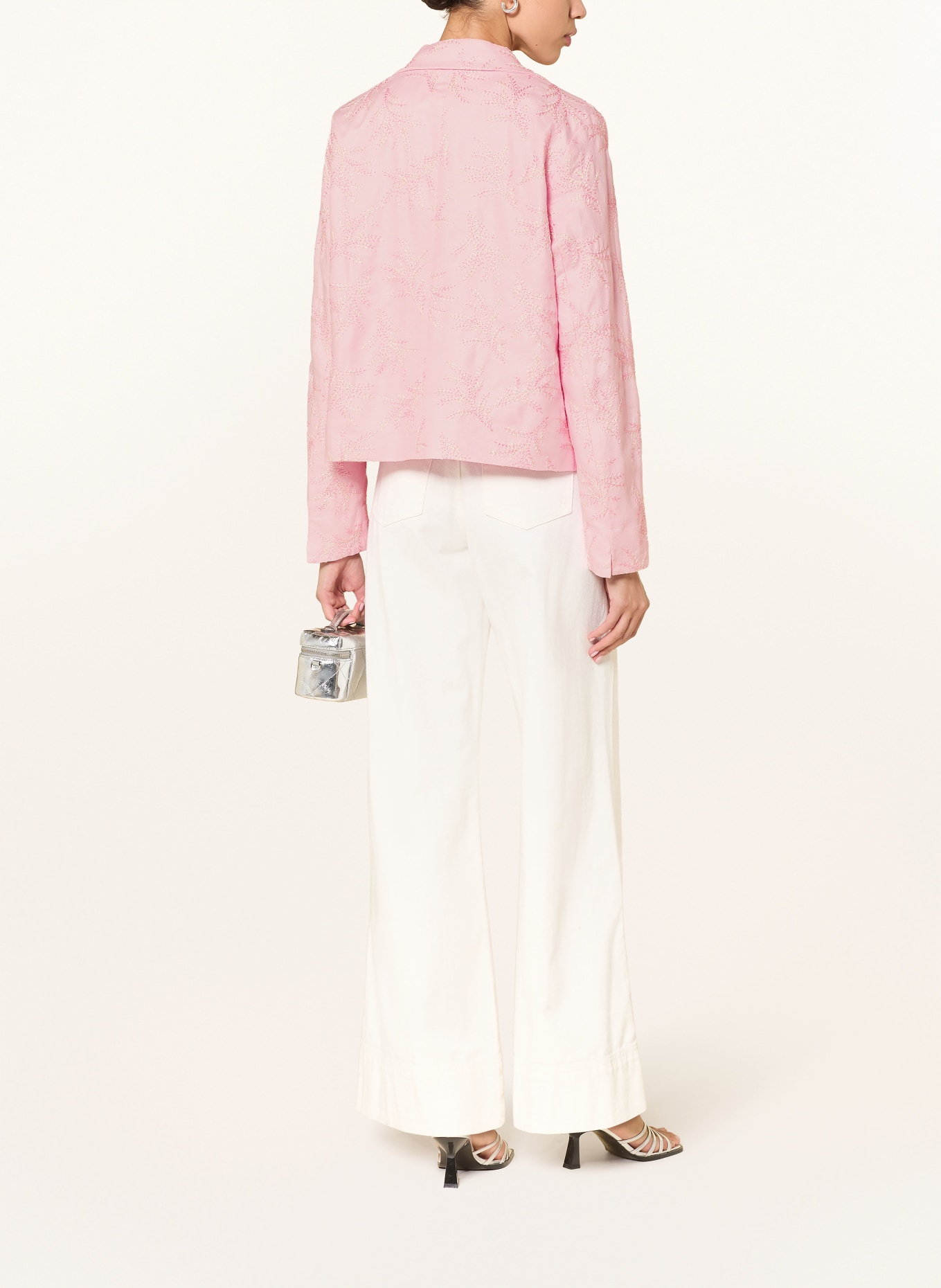 lilienfels plátěný sako: RŮŽOVÁ