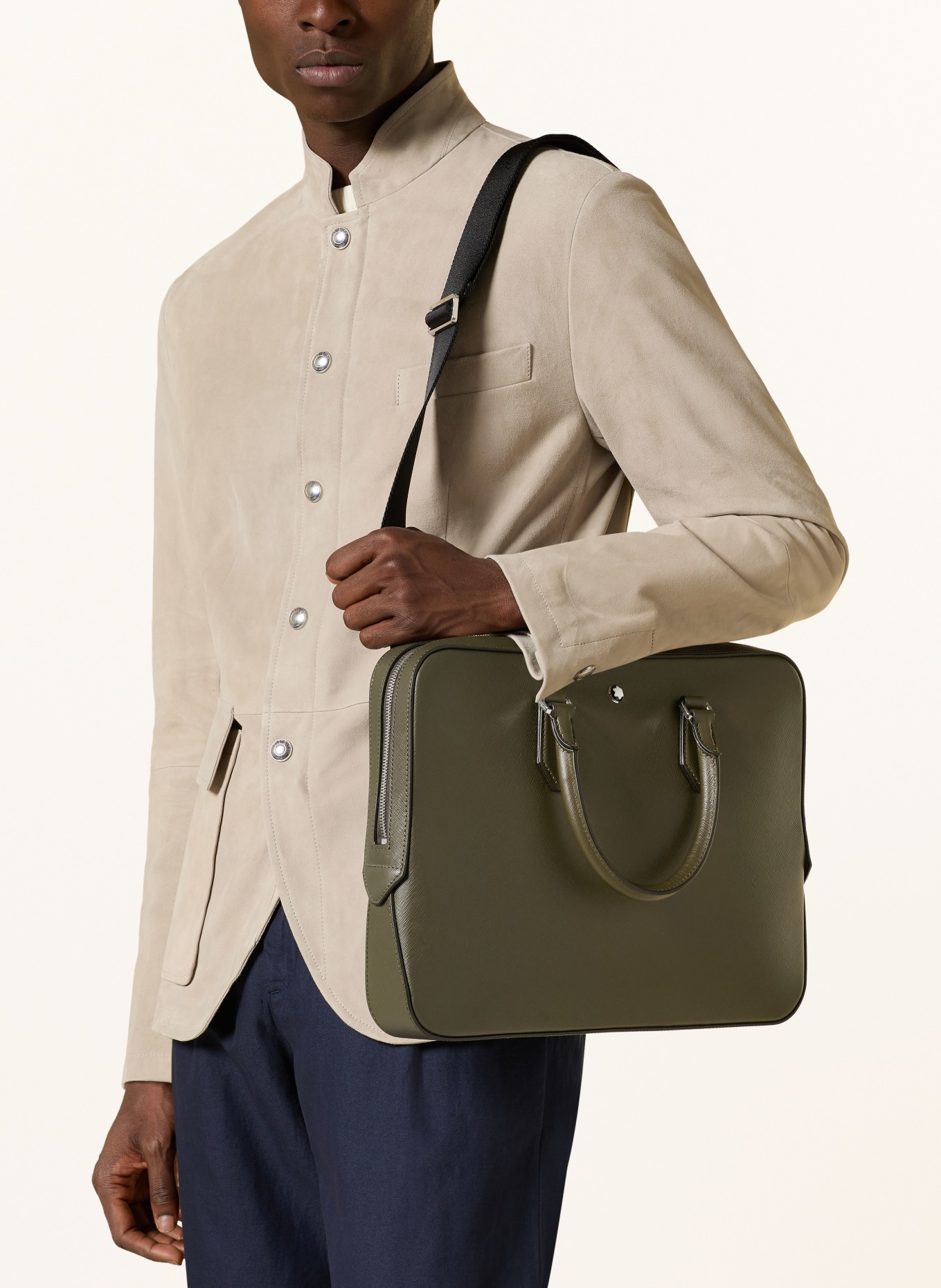 MONTBLANC Torba biznesowa SARTORIAL: KHAKI
