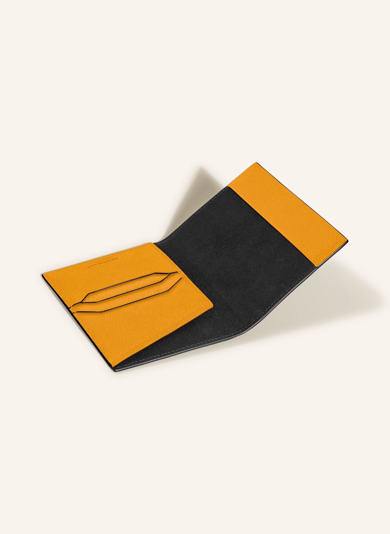 MONTBLANC Reisepass-Etui SARTORIAL: DUNKELGELB