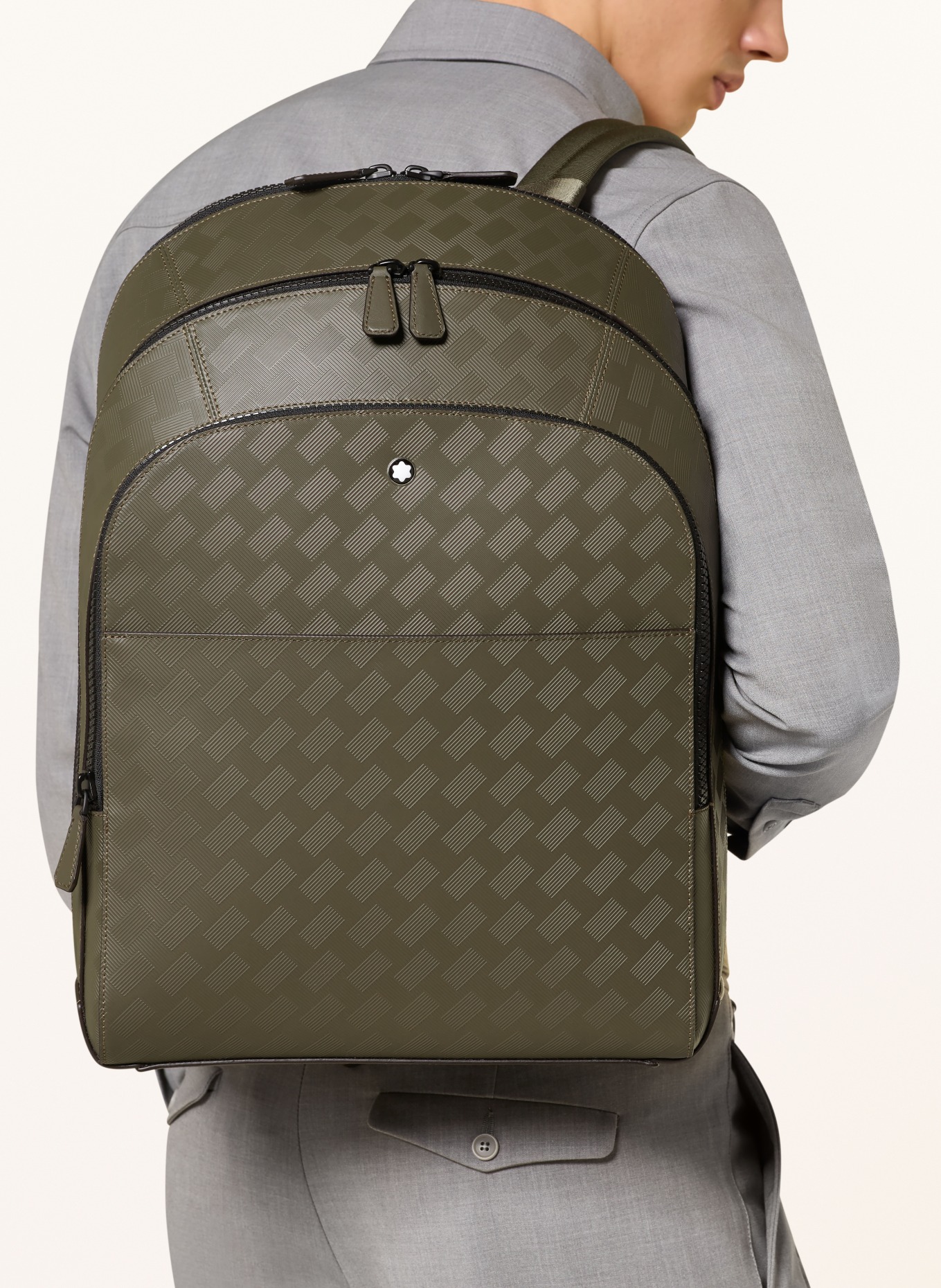 MONTBLANC EXTREME 3.0 backpack with laptop compartment: OLIVE