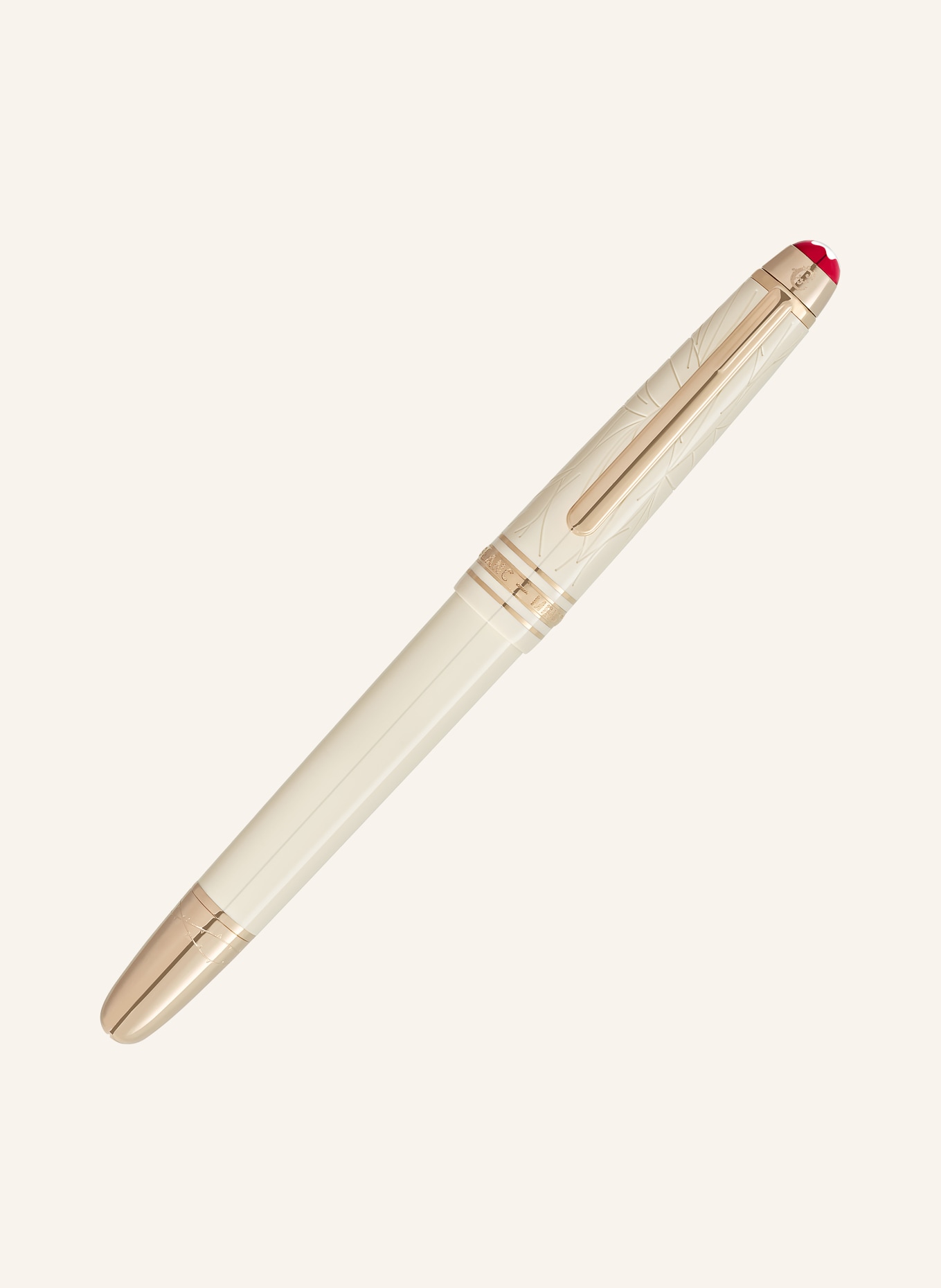 MONTBLANC Pióro kulkowe MEISTERSTÜCK ROMEO &amp; JULIET: KREMOWY / ZŁOTY