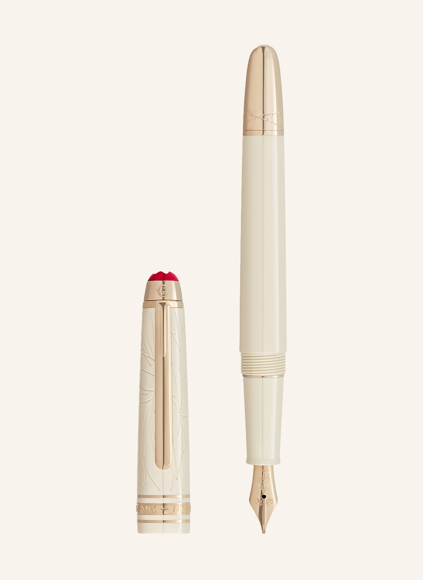 MONTBLANC MEISTERSTÜCK ROMEO &amp; JULIET CLASSIQUE fountain pen: CREAM / GOLD