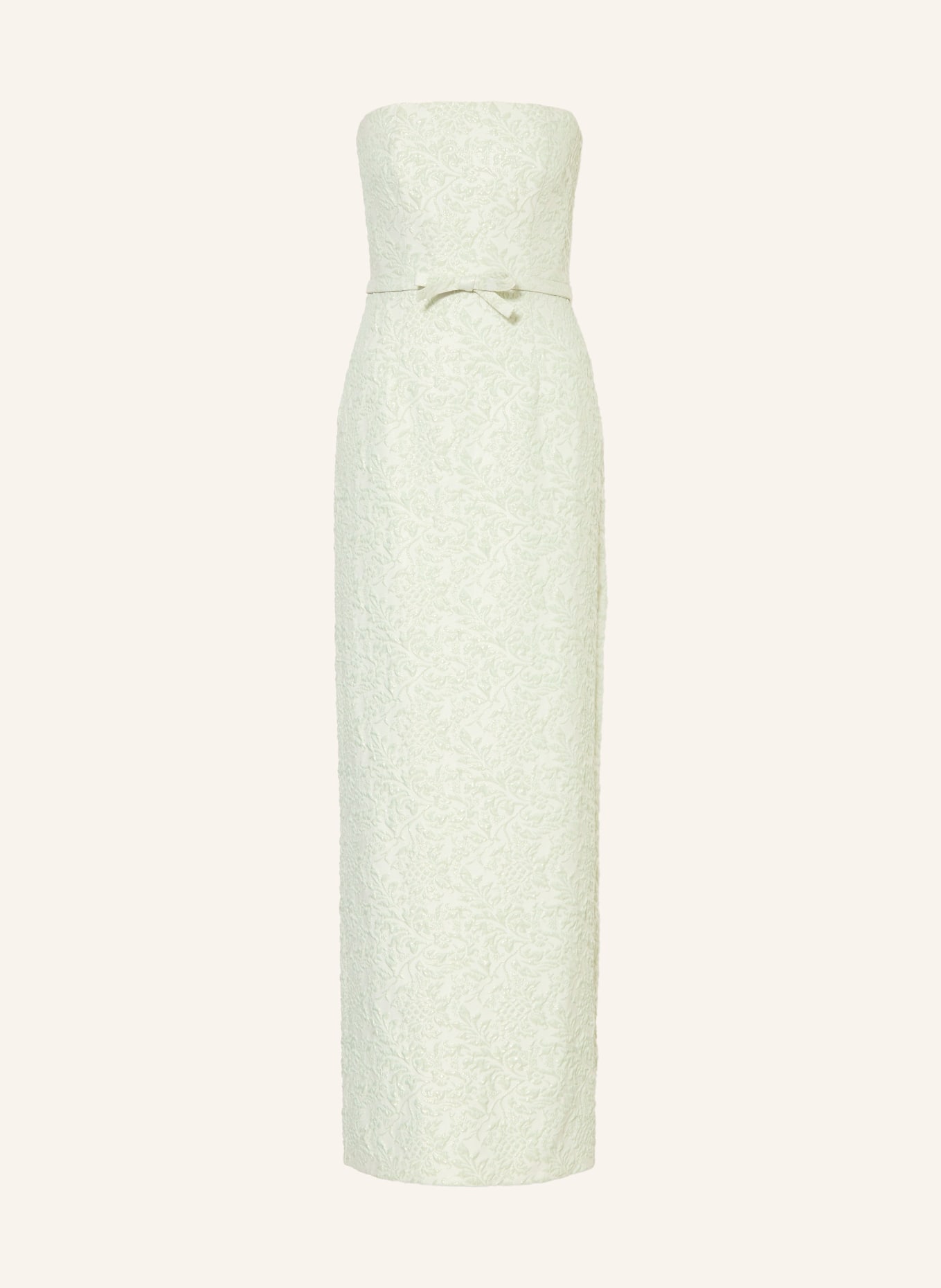 ADRIANNA PAPELL Avondjurk van jacquard met glinsterend garen: MINT